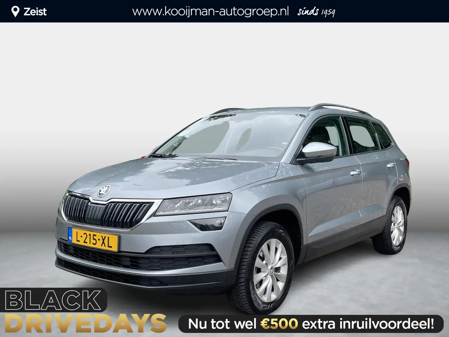 Skoda Karoq 1.5 TSI ACT Style | Airco (Autom.) | Apple Carplay Gris - 1