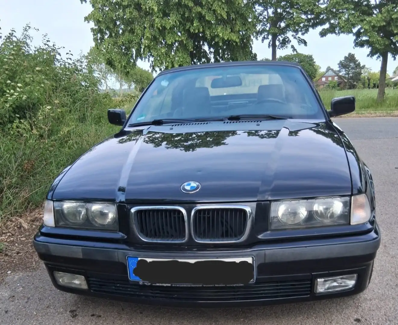 BMW 328 3er 328i Cabrio Negro - 1