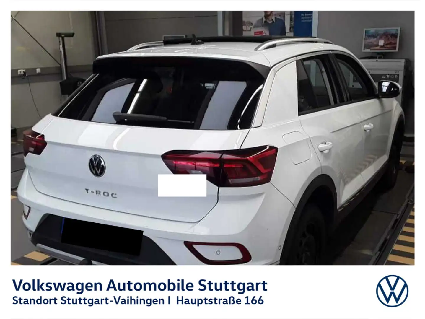 Volkswagen T-Roc 1.5 TSI Style DSG 110 kW Blanc - 2