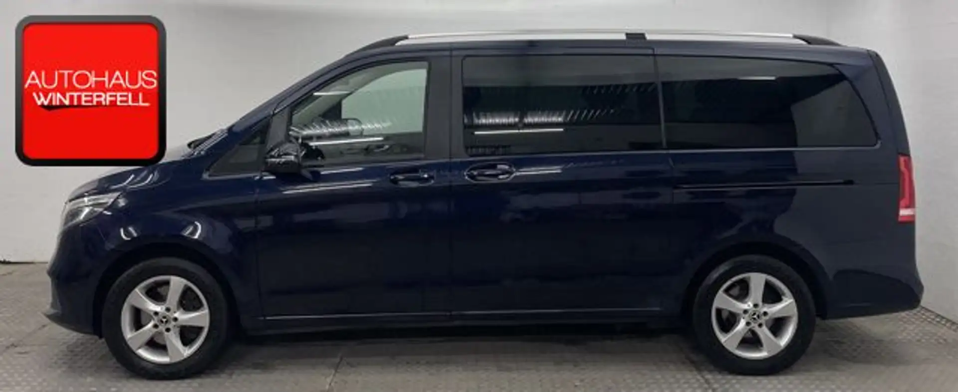 Mercedes-Benz V 300 d lang 4M Avantgarde Edition 7SITZ+360+AHK Bleu - 2