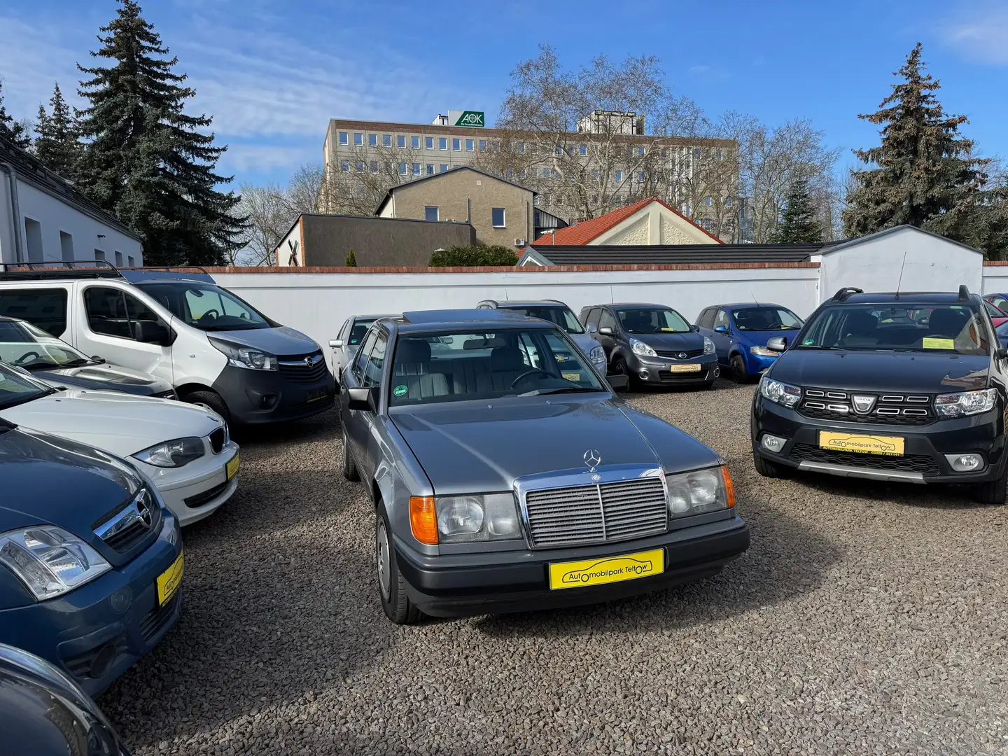 Mercedes-Benz E 230 W124 2. Hand *TOP Historie!* Gris - 2