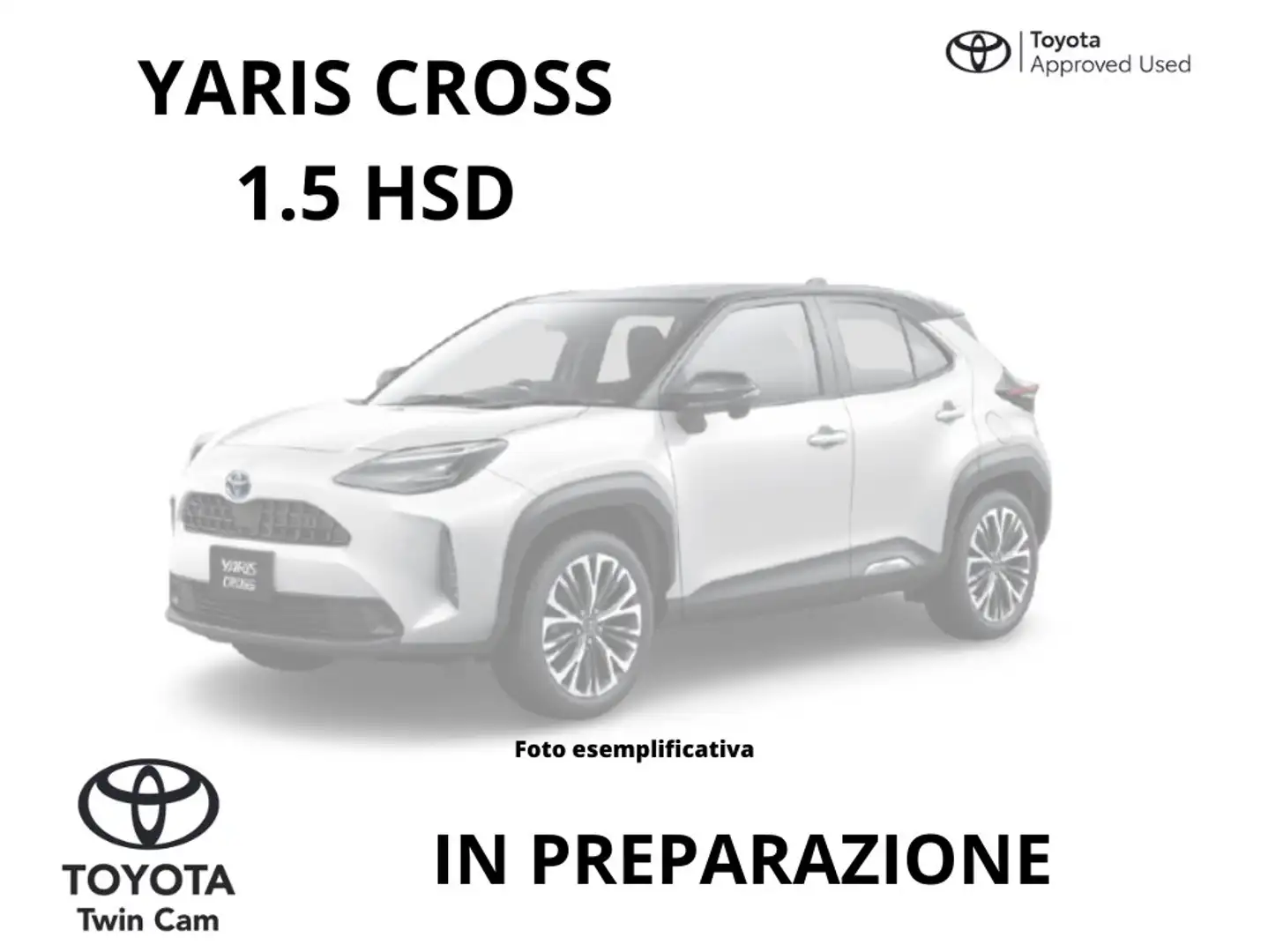 Toyota Yaris Cross Yaris Cross 1.5h Adventure fwd 116cv e-cvt White - 1