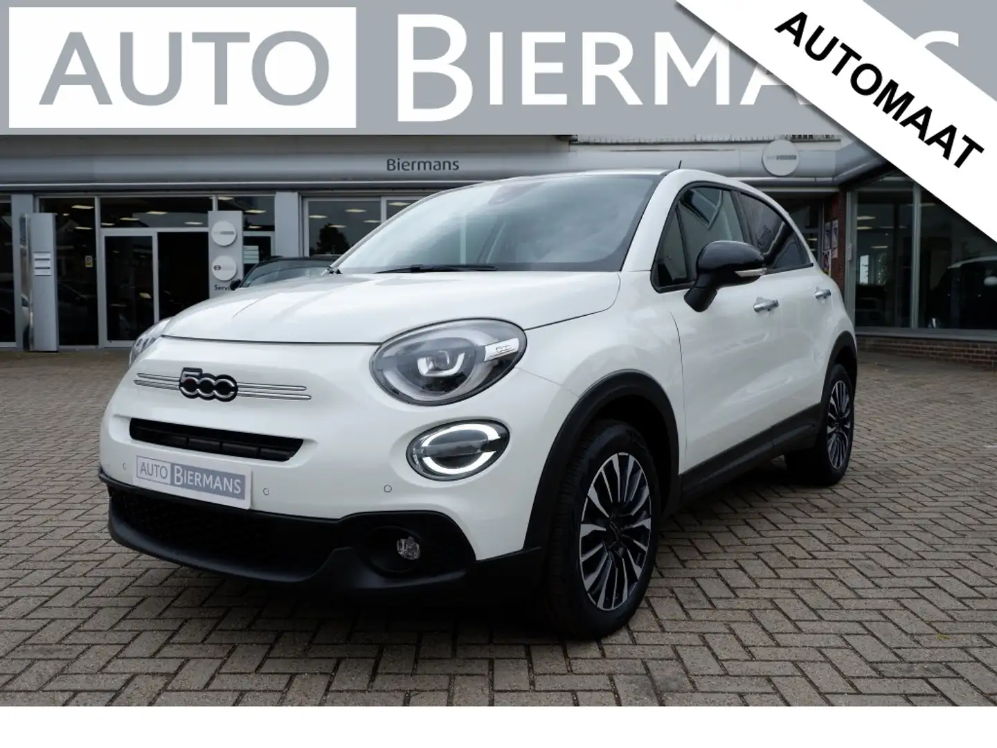 Fiat 500X 1.5 Hybrid DCT Automaat Rijklaarprijs incl. 12 MND Weiß - 1