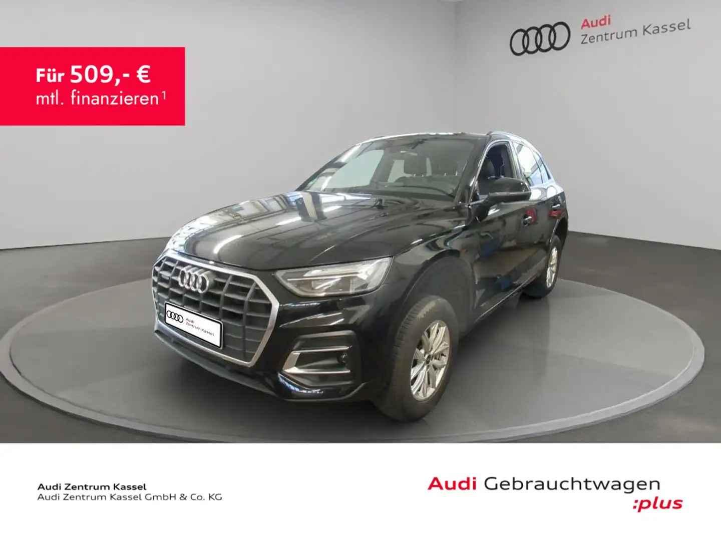 Audi Q5 50 TFSIe qu. LED HuD Navi Kamera Standklima Schwarz - 1