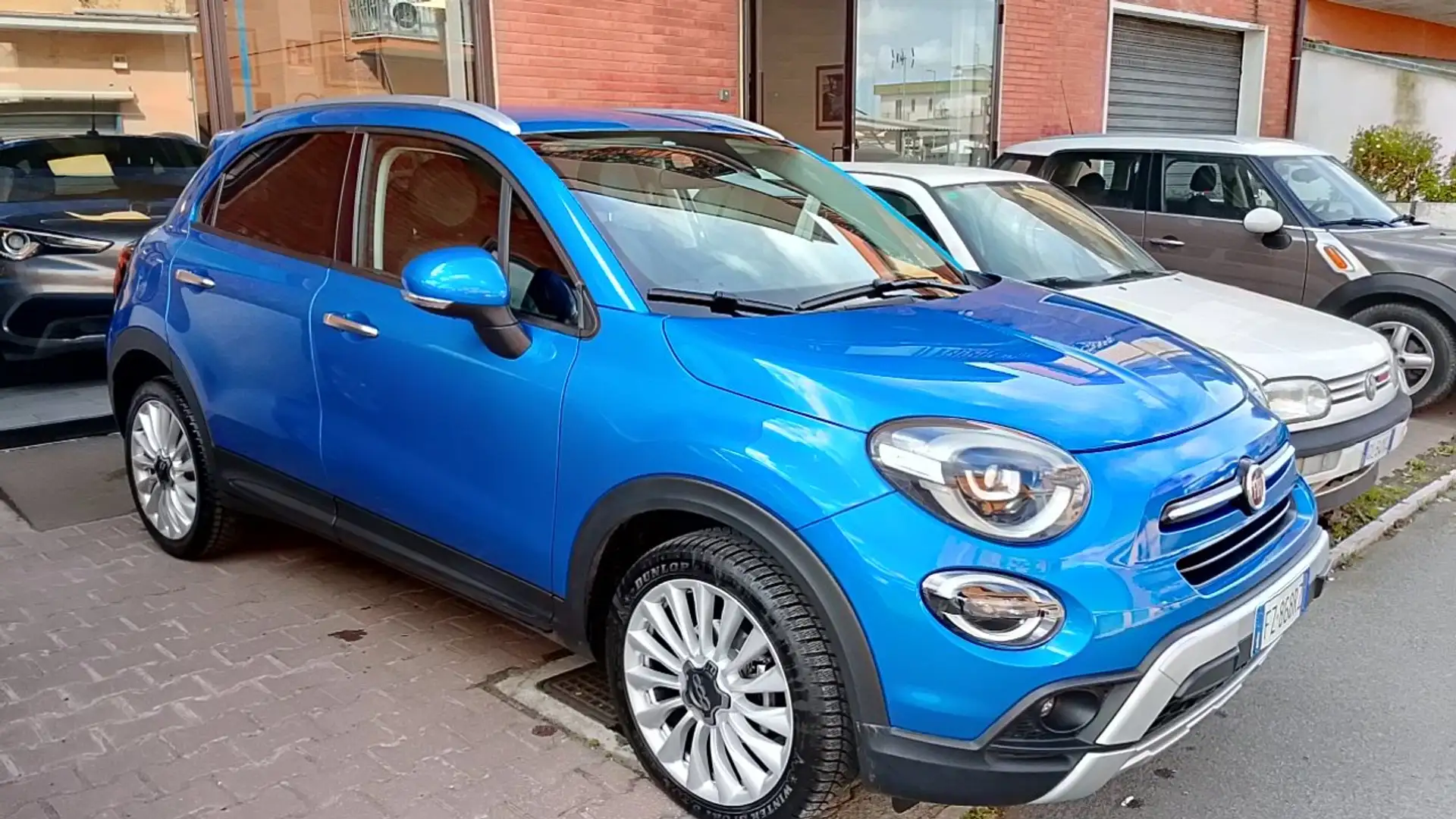 Fiat 500X 500X 1.6 Diesel mjt Cross plus 120cv automatica Blu/Azzurro - 2
