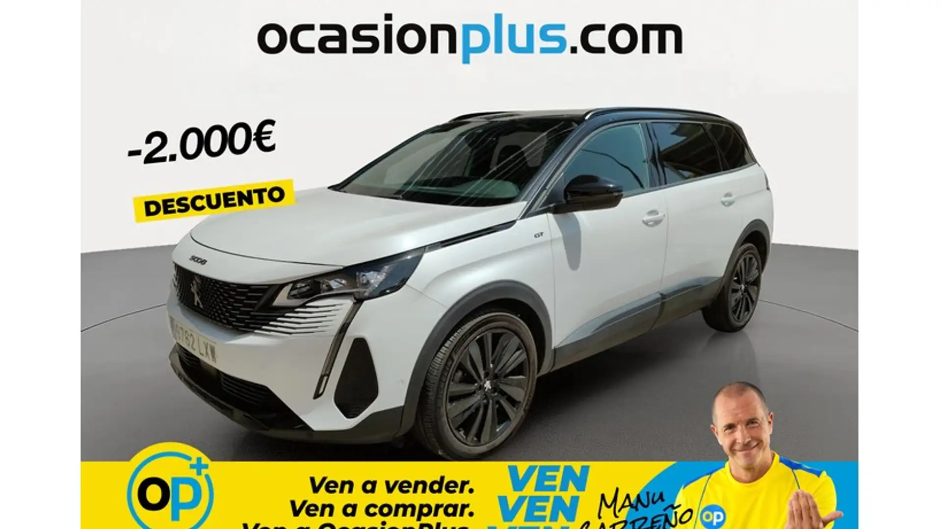 Peugeot 5008 1.2 PureTech S&S GT Pack 130 EAT8 Blanco - 1