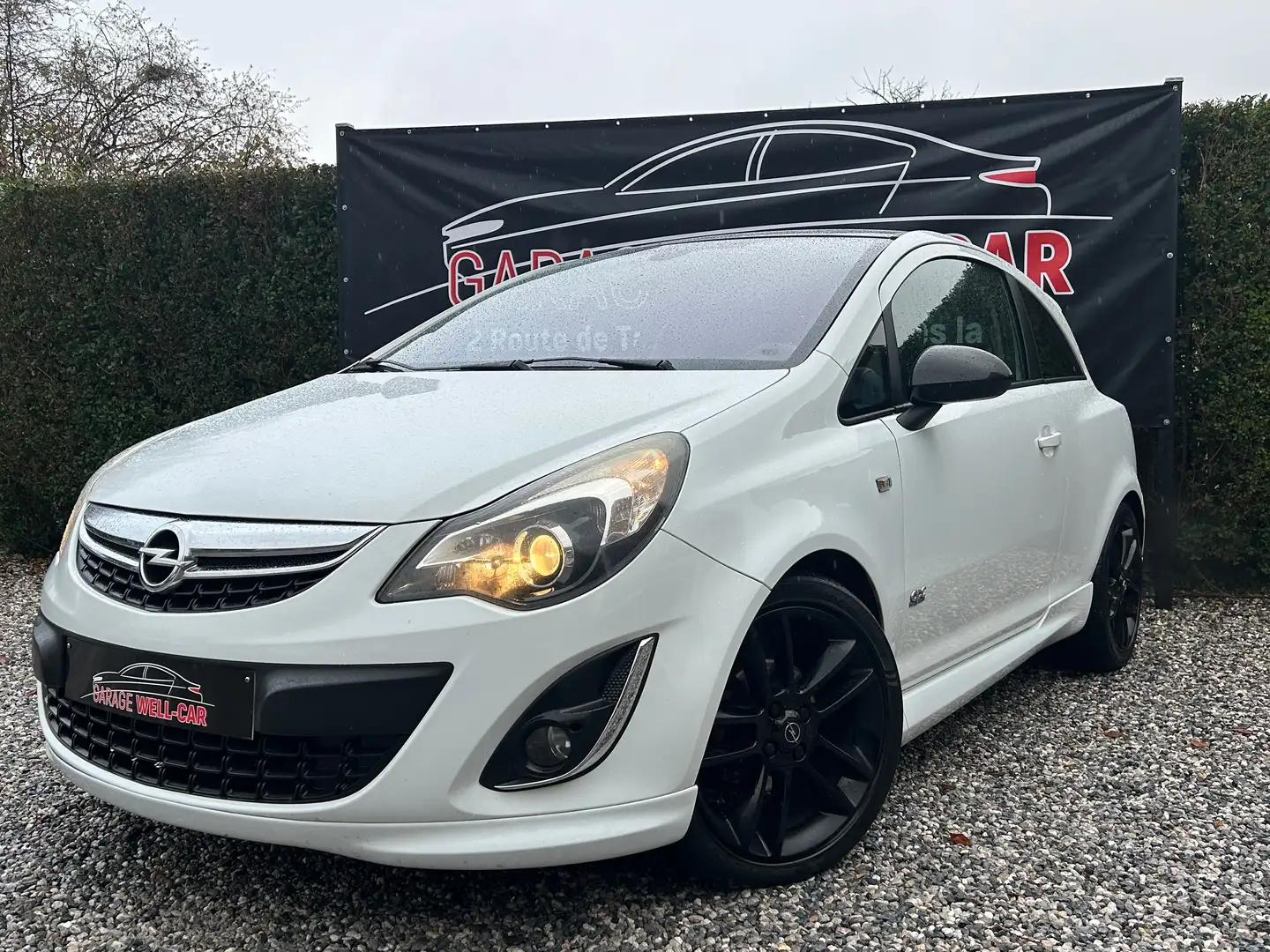 Opel Corsa 1.2i OPC-Line CruiseControl/Usb/Clim..Garantie 1an Blanc - 1