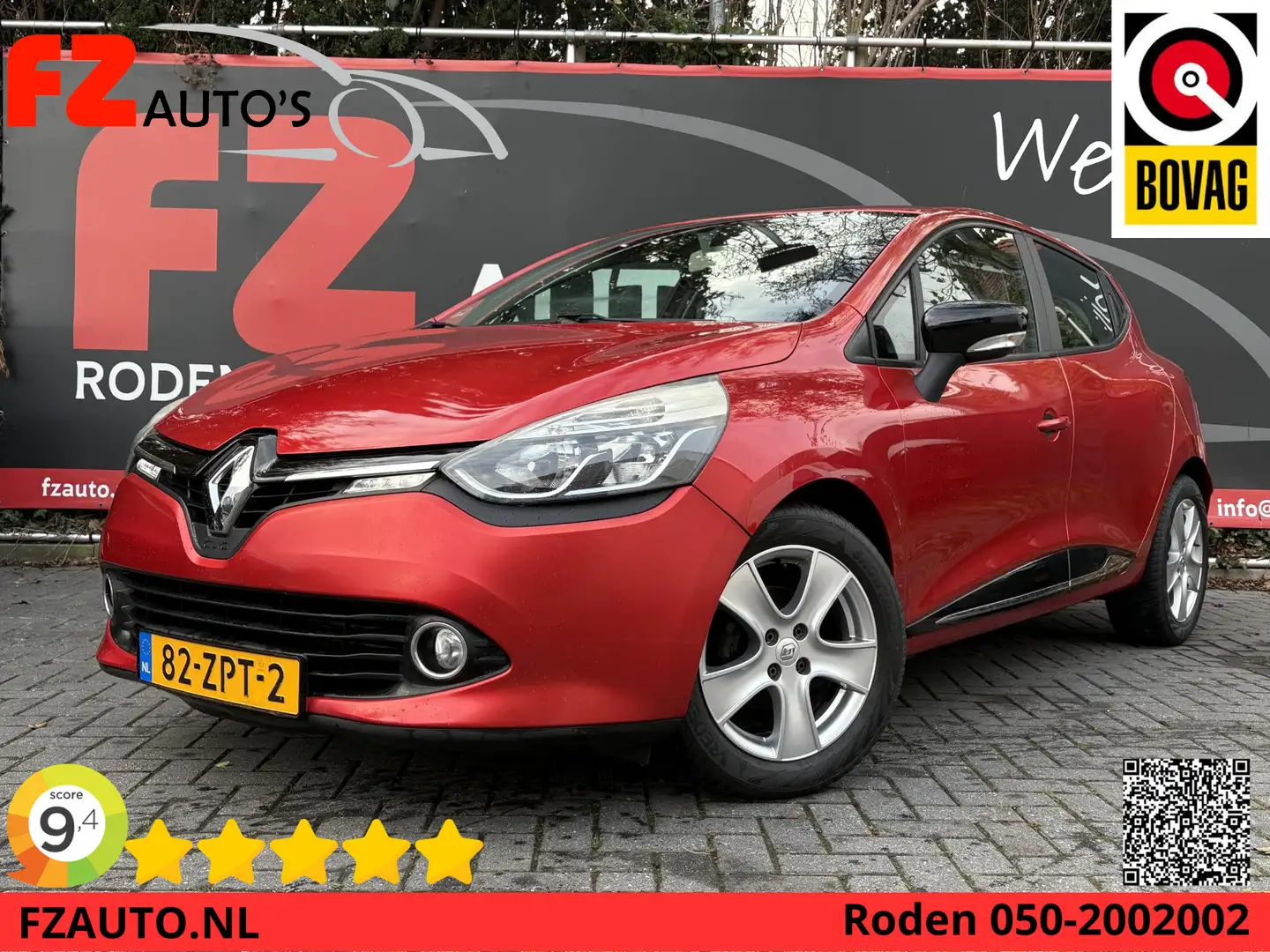 Renault Clio 0.9 TCe Expression - Navigatie - Airconditioning - Rouge - 1