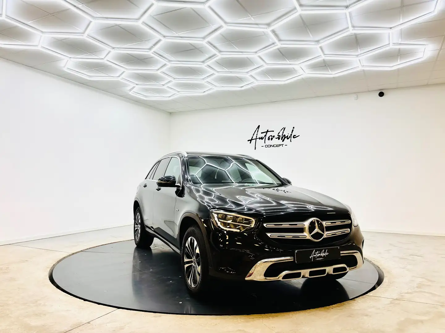 Mercedes-Benz GLC 300 DE ✅1AN GARANATIE✅PANO✅1ER PROPRIO✅REMORQUE Negro - 2