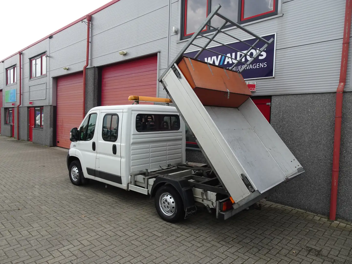 Fiat Ducato 33 2.2 MultiJet MH1 DC achterwaardse kipper Wit - 2