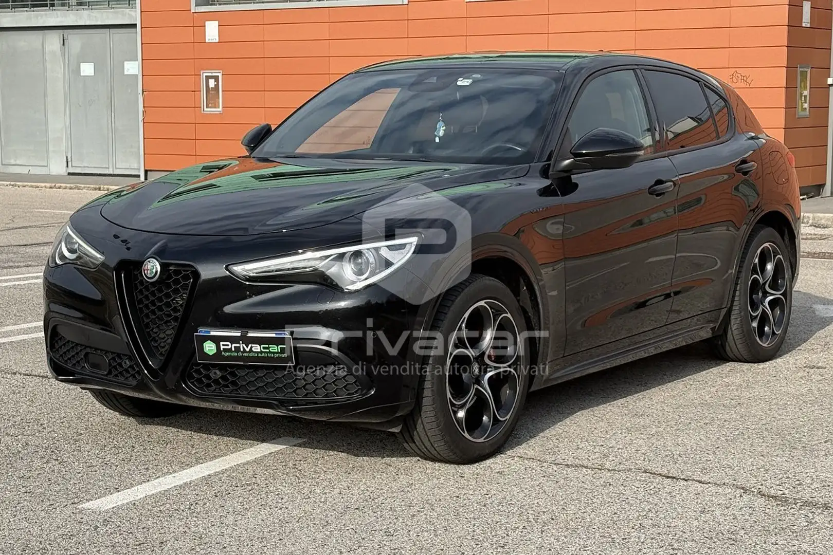 Alfa Romeo Stelvio Stelvio 2.2 Turbodiesel 210 CV AT8 Q4 Veloce Schwarz - 1