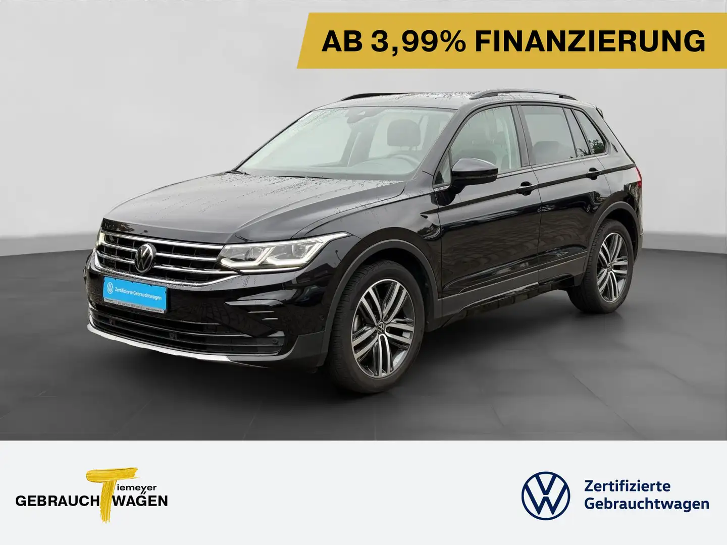 Volkswagen Tiguan 2.0 TDI DSG LIFE URBAN SPORT HuD HARMAN S Schwarz - 1