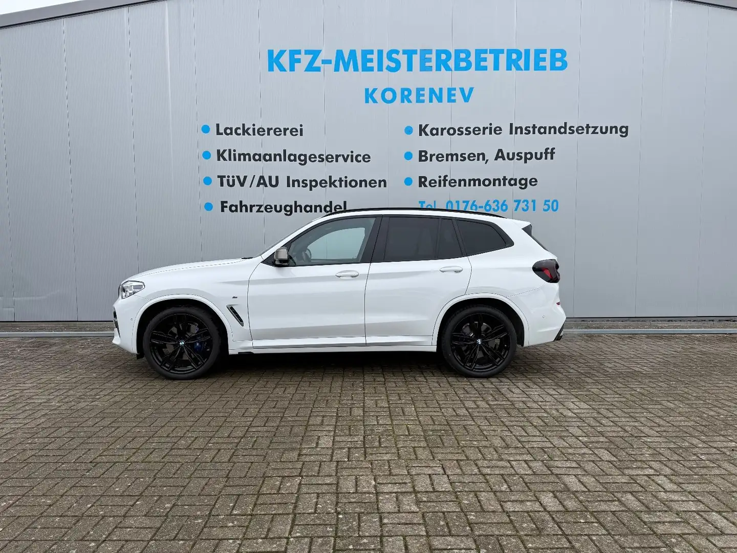 BMW X3 M M40d AT VollAusstattung Blanc - 2