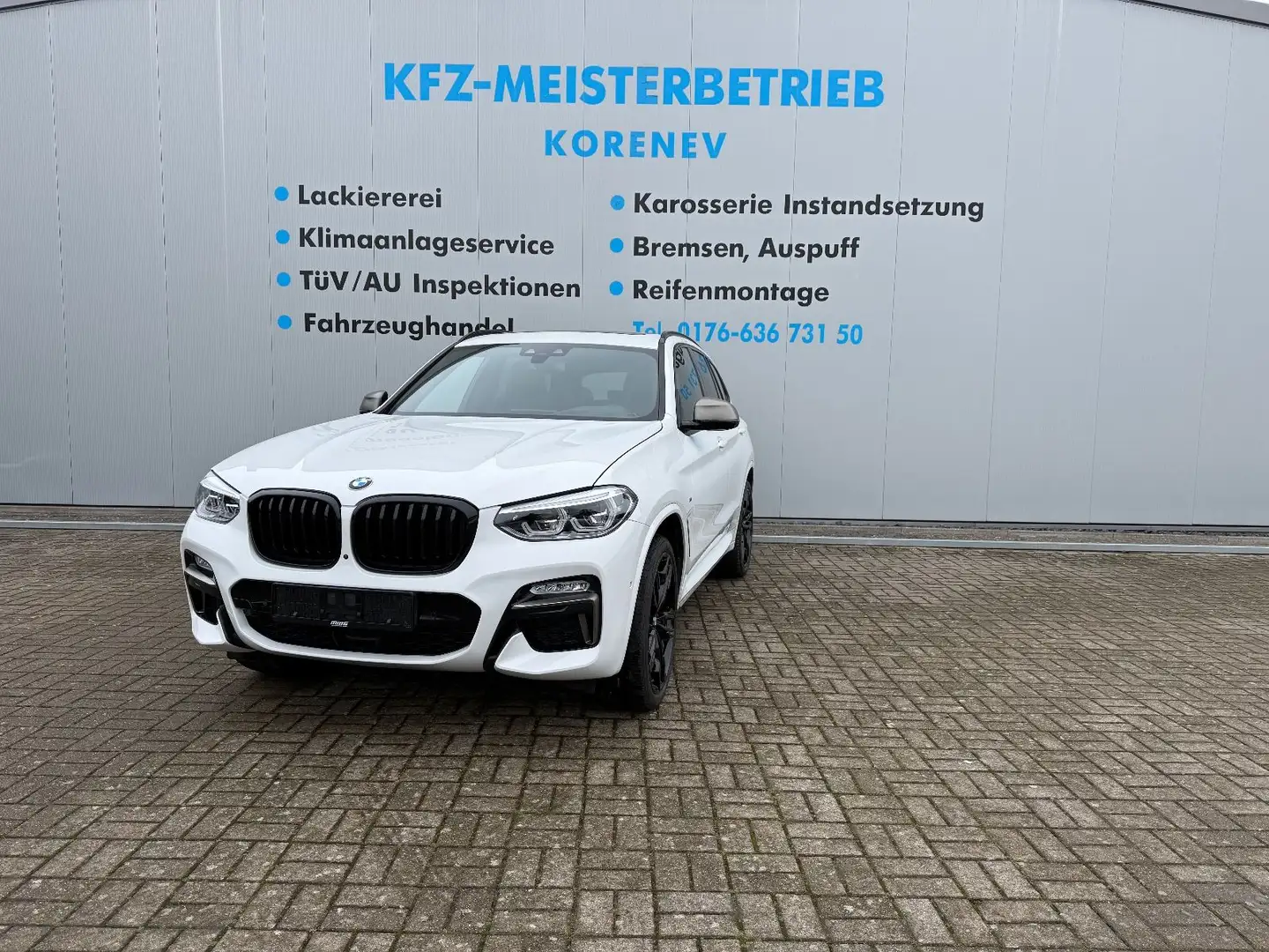 BMW X3 M M40d AT VollAusstattung Blanc - 1