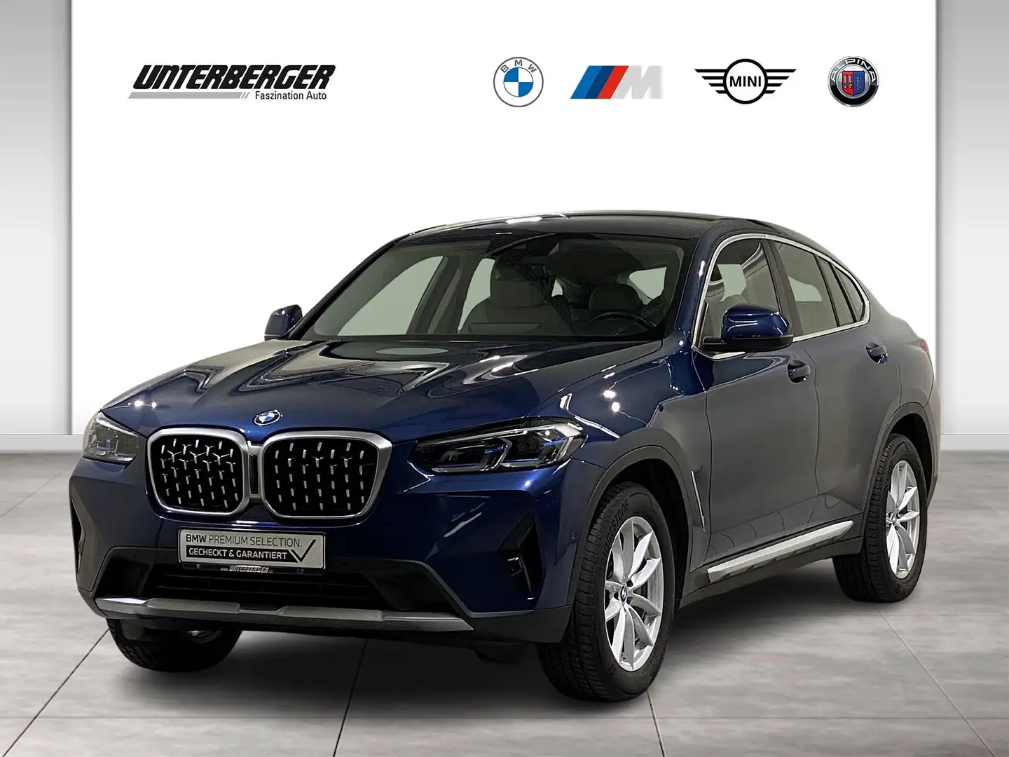 BMW X4 xDrive30d DA PA RFK HiFi Laser DAB eSitze WLAN Modrá - 1