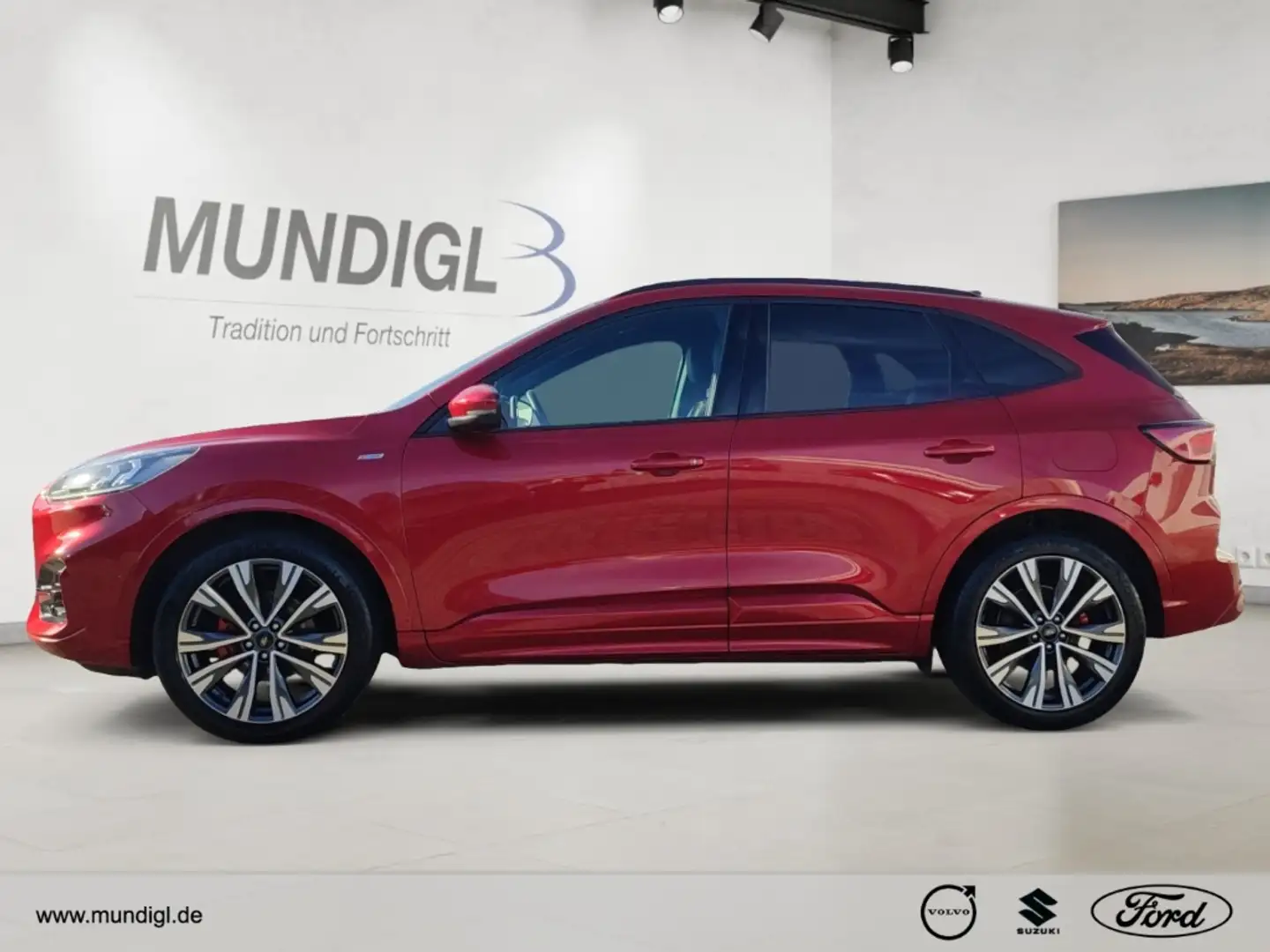 Ford Kuga ST-Line X HUD AHK-klappbar Navi Digitales Cockpit Rot - 2