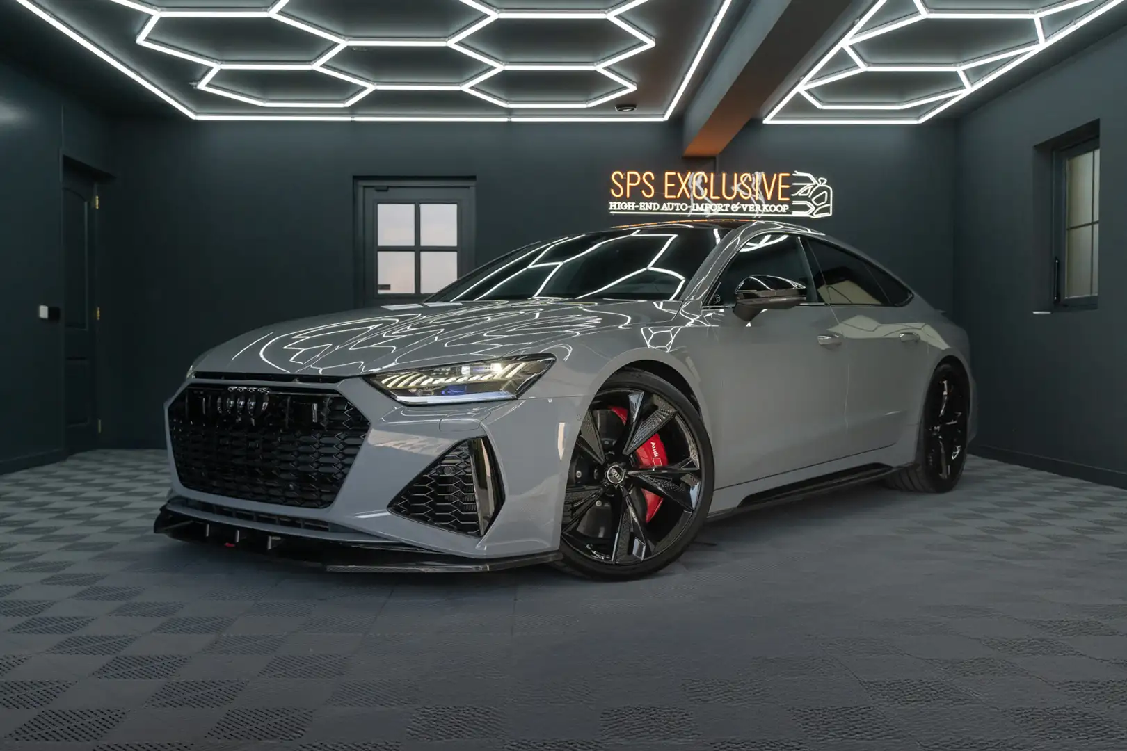 Audi RS7 A7 Sportback 4.0 TFSI quattro URBAN / B&O / Kerami Сірий - 1
