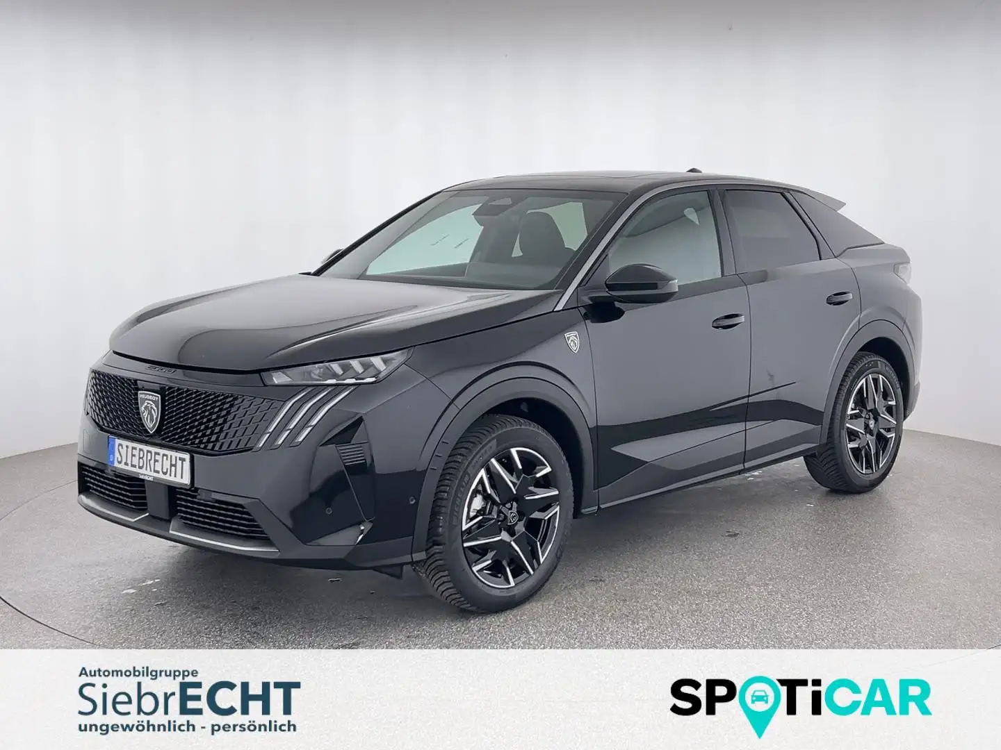 Peugeot 3008 Hybrid 145 GT 1.2*NAVI*360°K*PDC*uvm Schwarz - 1