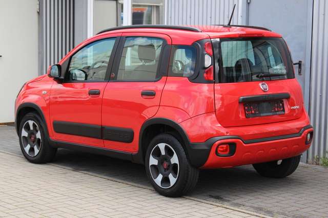 Fiat Panda Red Cross Hybrid+Klimaaut+Teil-Leder+1.Han