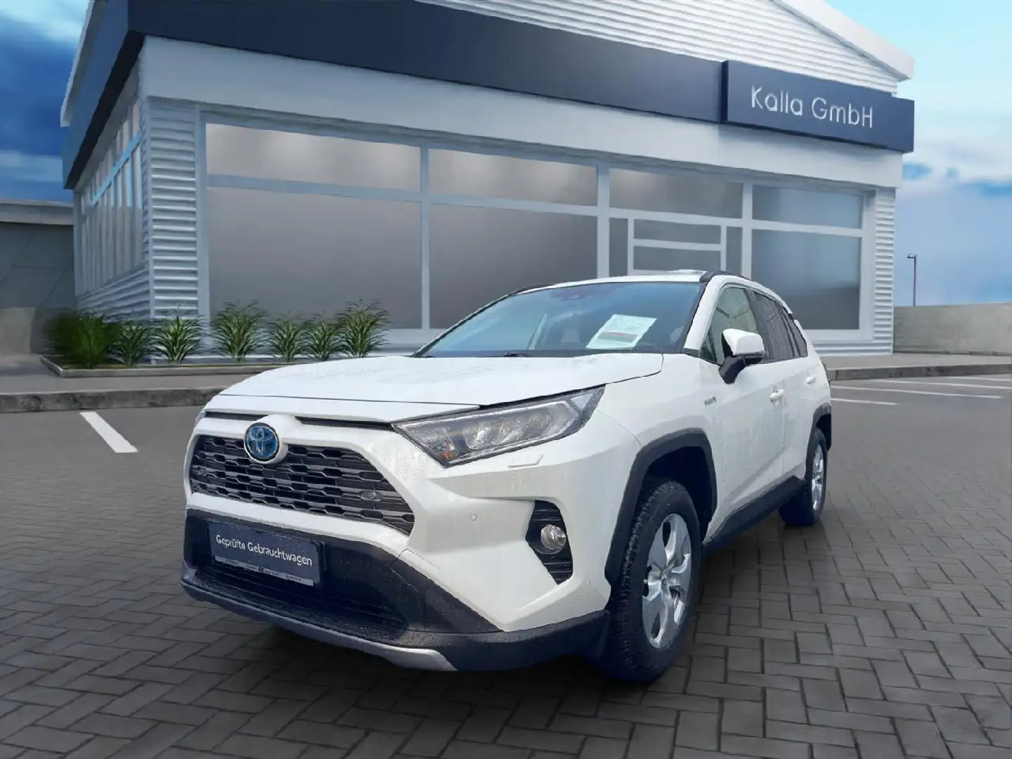 Toyota RAV 4 Hybrid ALLRAD Team D. *1. HAND,GARANTIE,ALARM,NAVI Weiß - 1