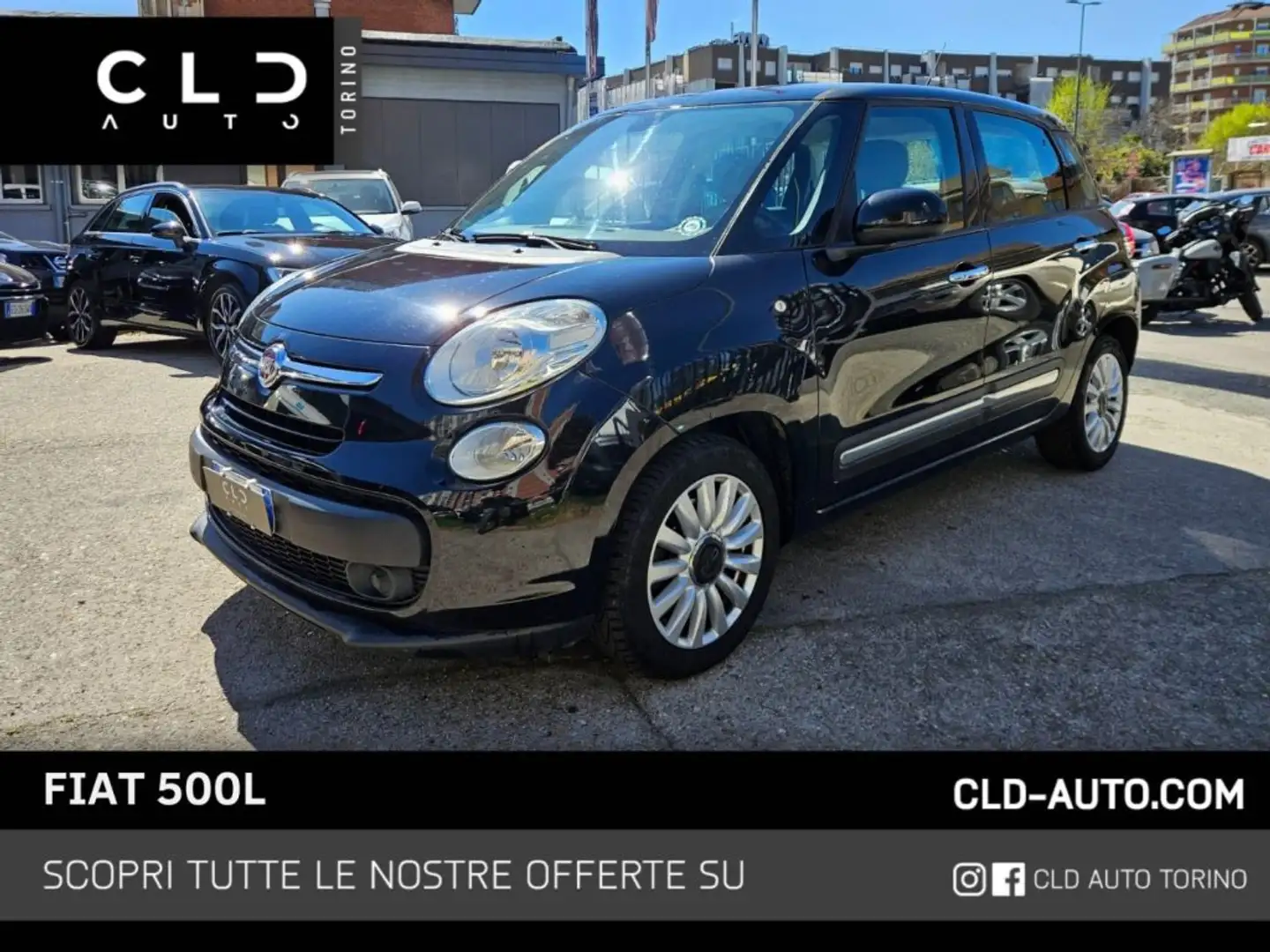 Fiat 500L 1.3 Multijet 85 CV Easy Negro - 1