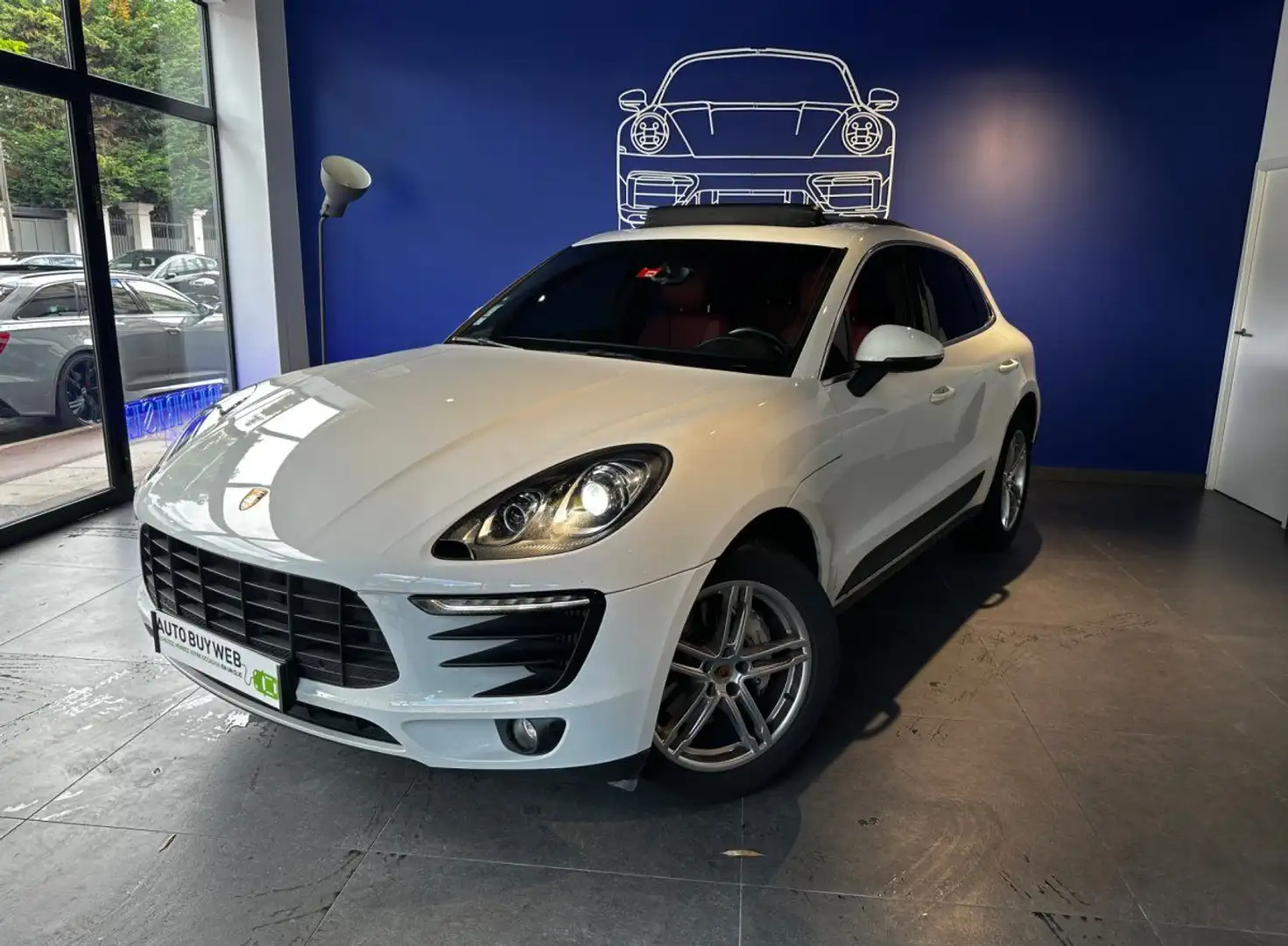 Porsche Macan 3.0 V6 340 ch S PDK TOIT OUVRANT Blanc - 1