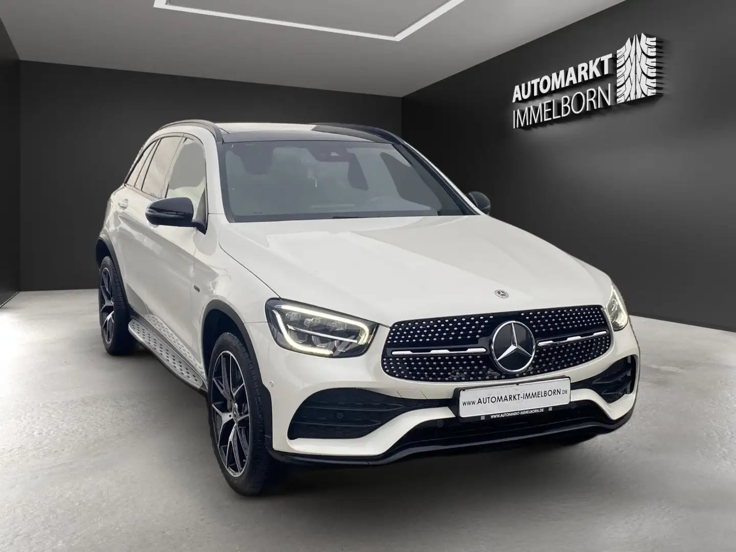 Mercedes-Benz GLC 300 de AMG 20*Pano*DAB*AHK*Distro*Alcantara Alb - 2