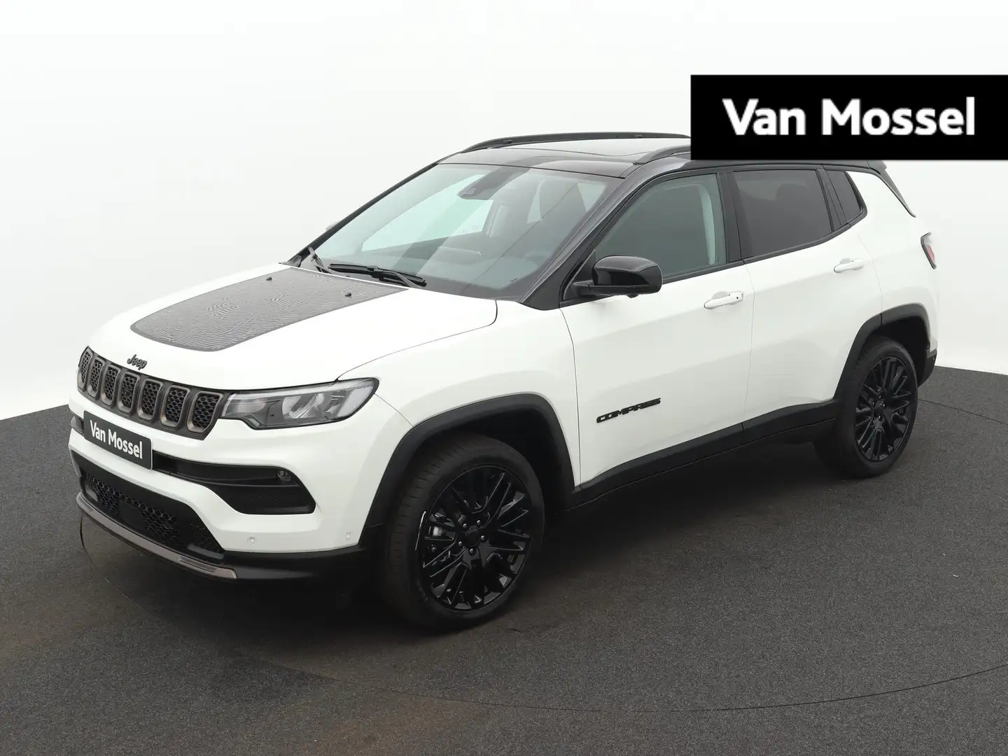 Jeep Compass 1.5T e-Hybrid Upland | 19" Lichtmetalen velgen | P Wit - 1