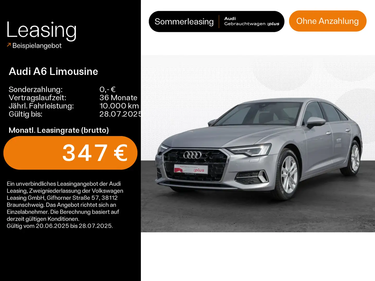 Audi A6 40 TDI advanced Tour*Matrix*virtual Silber - 1