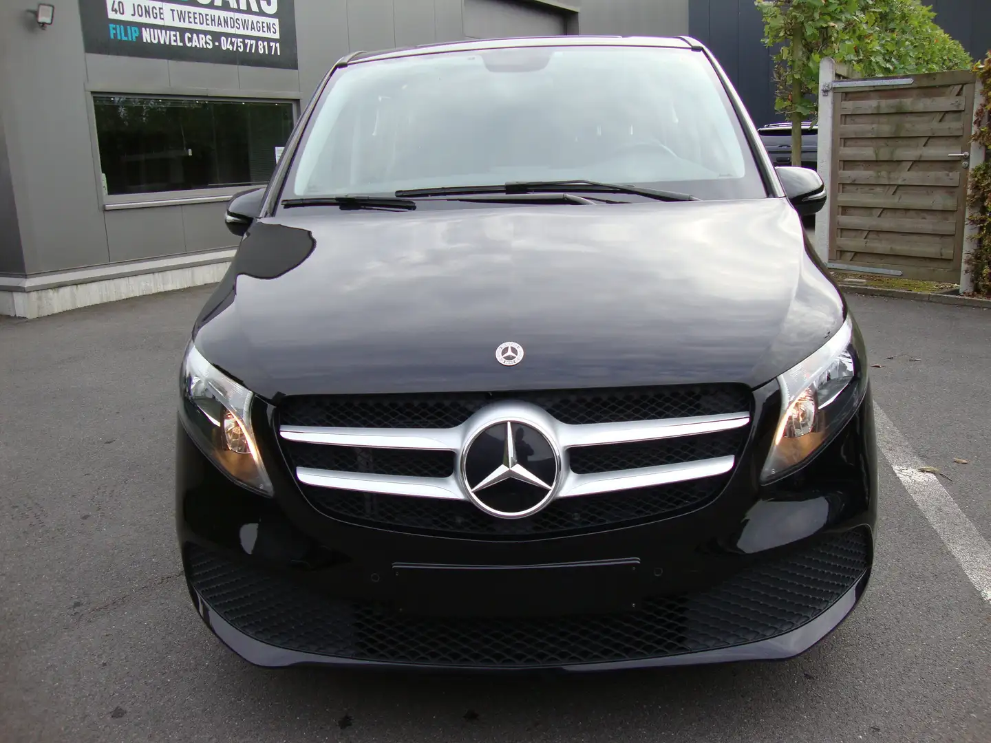 Mercedes-Benz V 220 d, XL, L3, aut, 8 pl, leder, camera, 2022, alu.17" Negro - 2