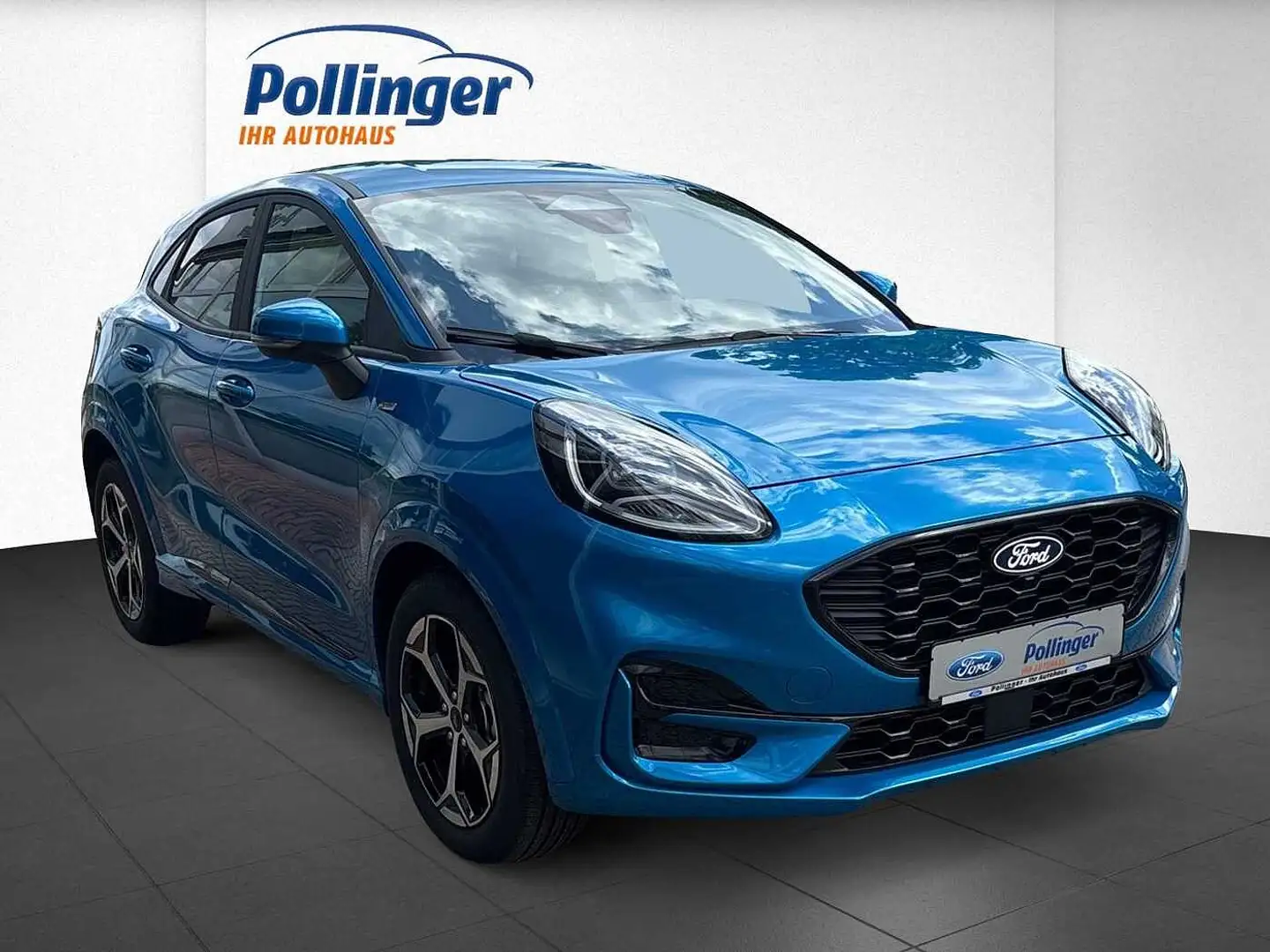 Ford Puma EB MHEV, AUTOMATIK, ST-LINE Blau - 2