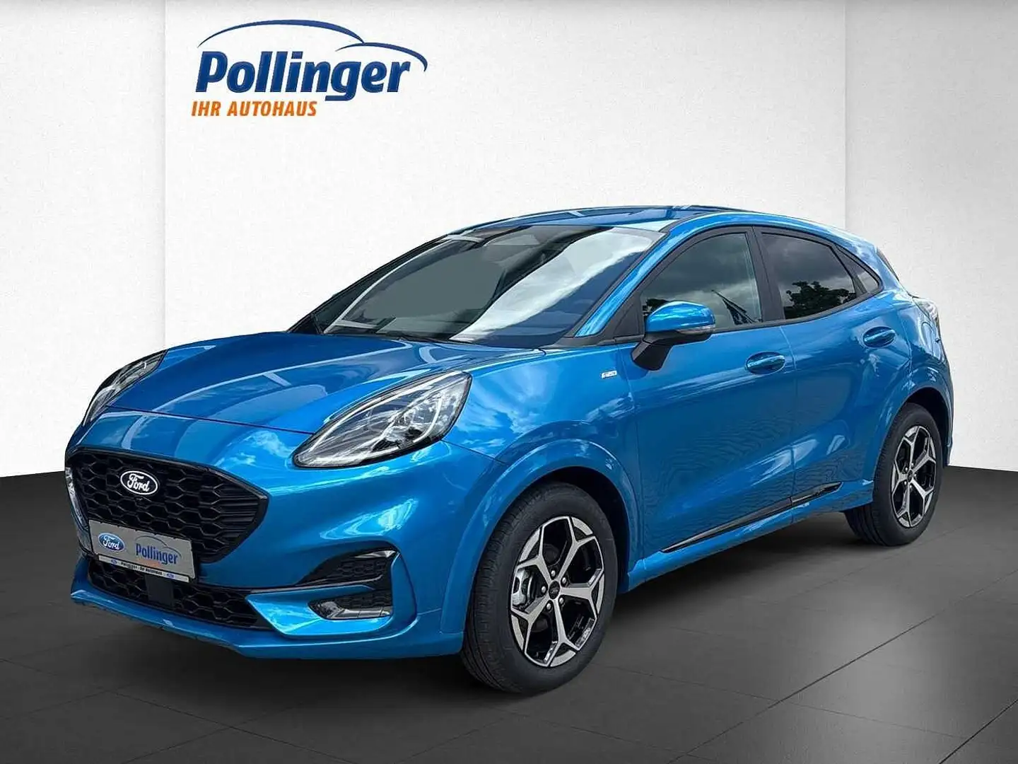 Ford Puma EB MHEV, AUTOMATIK, ST-LINE Blau - 1