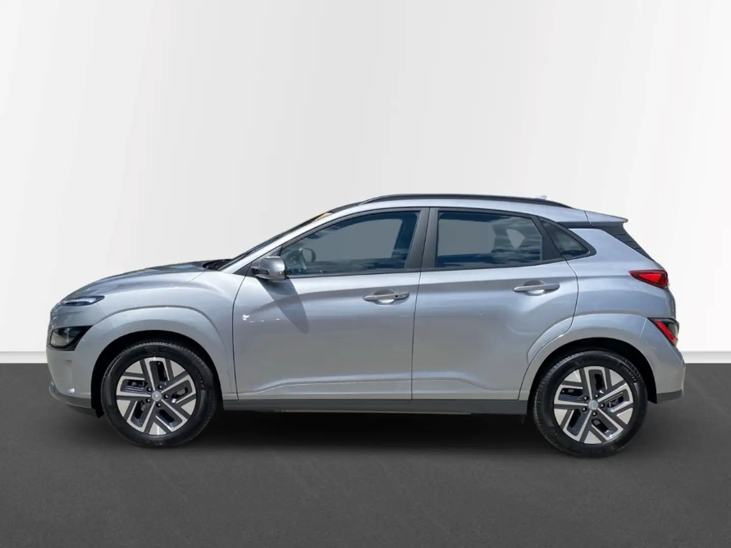 Hyundai KONA EV Select ACC AC/A SHZ PDC Rü.CAM DAB LHZ Zilver - 2