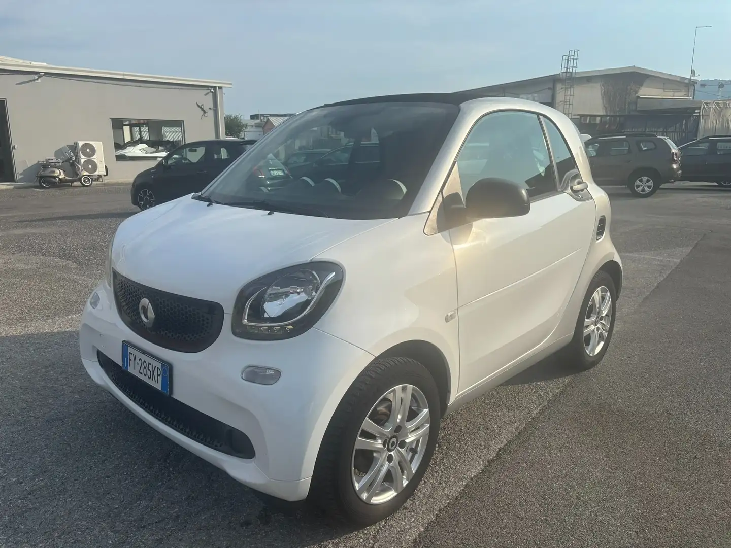 smart forTwo Fortwo III 2015 1.0 Prime 71cv twinamic my19 Blanc - 1