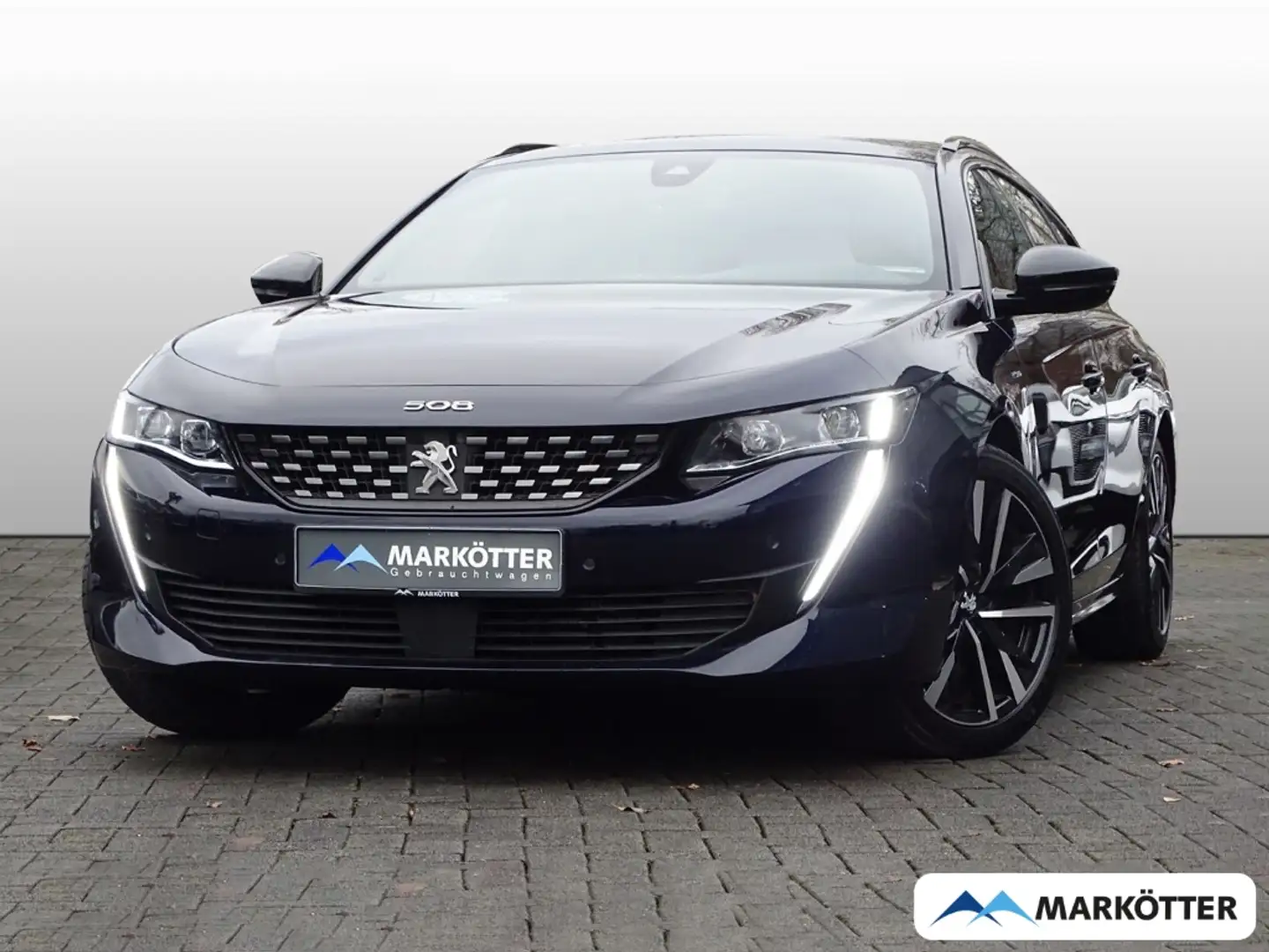 Peugeot 508 SW Hybrid 225 GT/AHK/SHZ/FOCAL/ACC Blau - 1