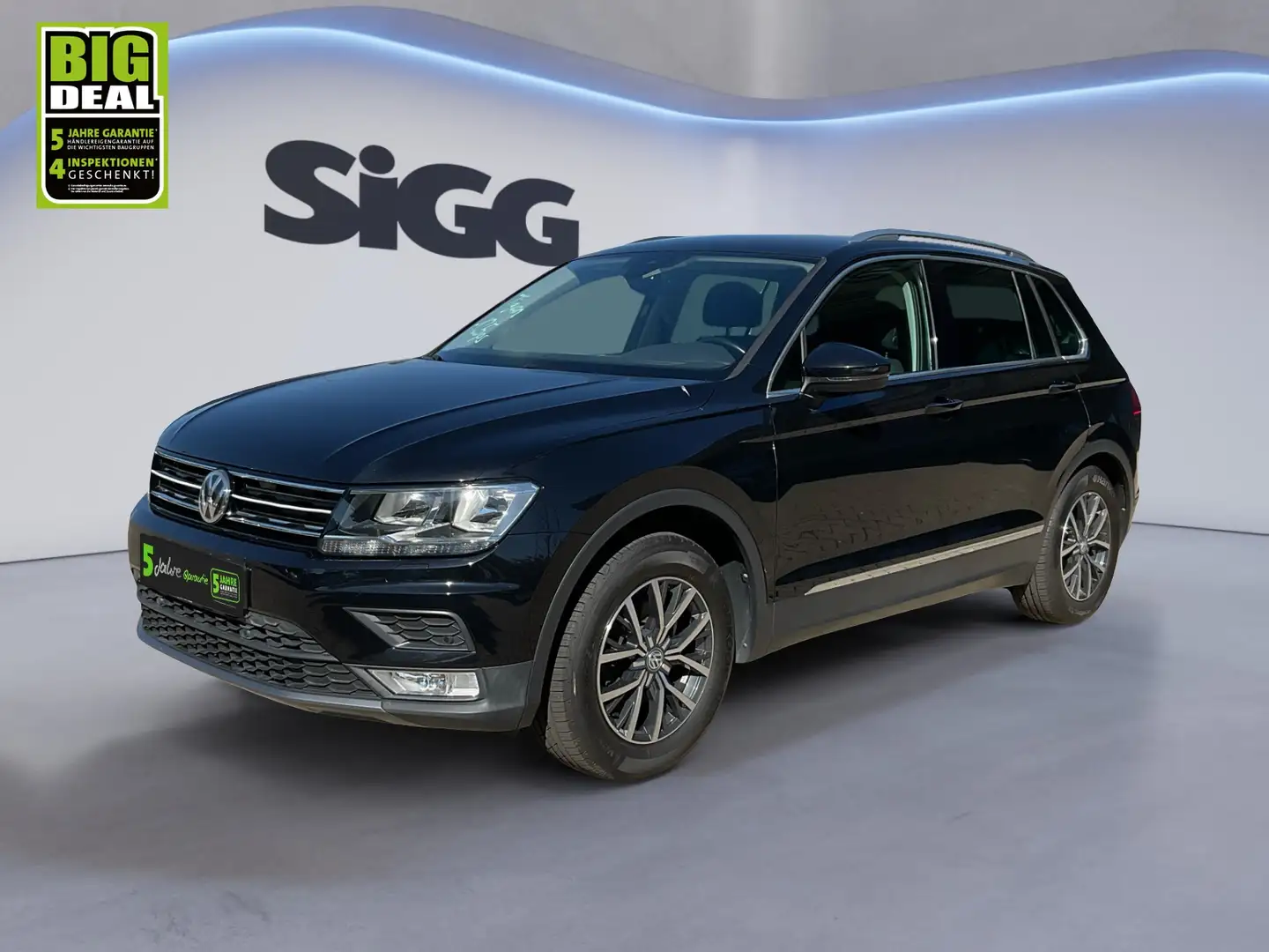 Volkswagen Tiguan 1.4 TSI BMT Comfortline Sitzheizung Klima Schwarz - 2