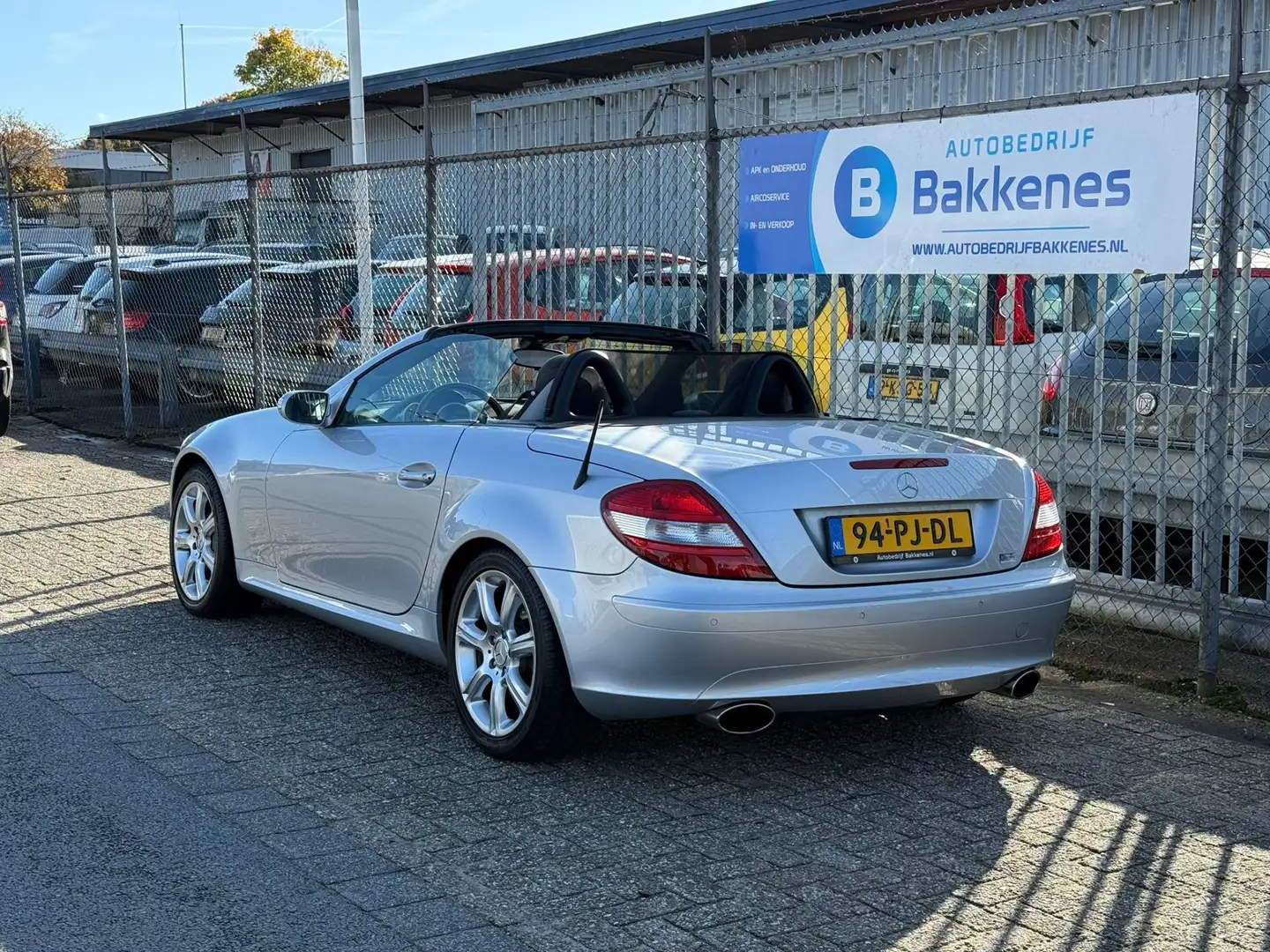 Mercedes-Benz SLK 350 | 6 cilinder | Automaat | Airco | Cruise | Leder Grijs - 2