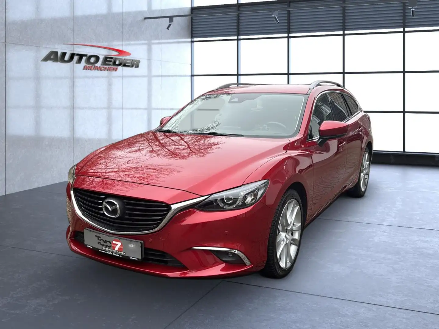 Mazda 6 Sports-Line Bluetooth Head Up Display Navi LED Rot - 2