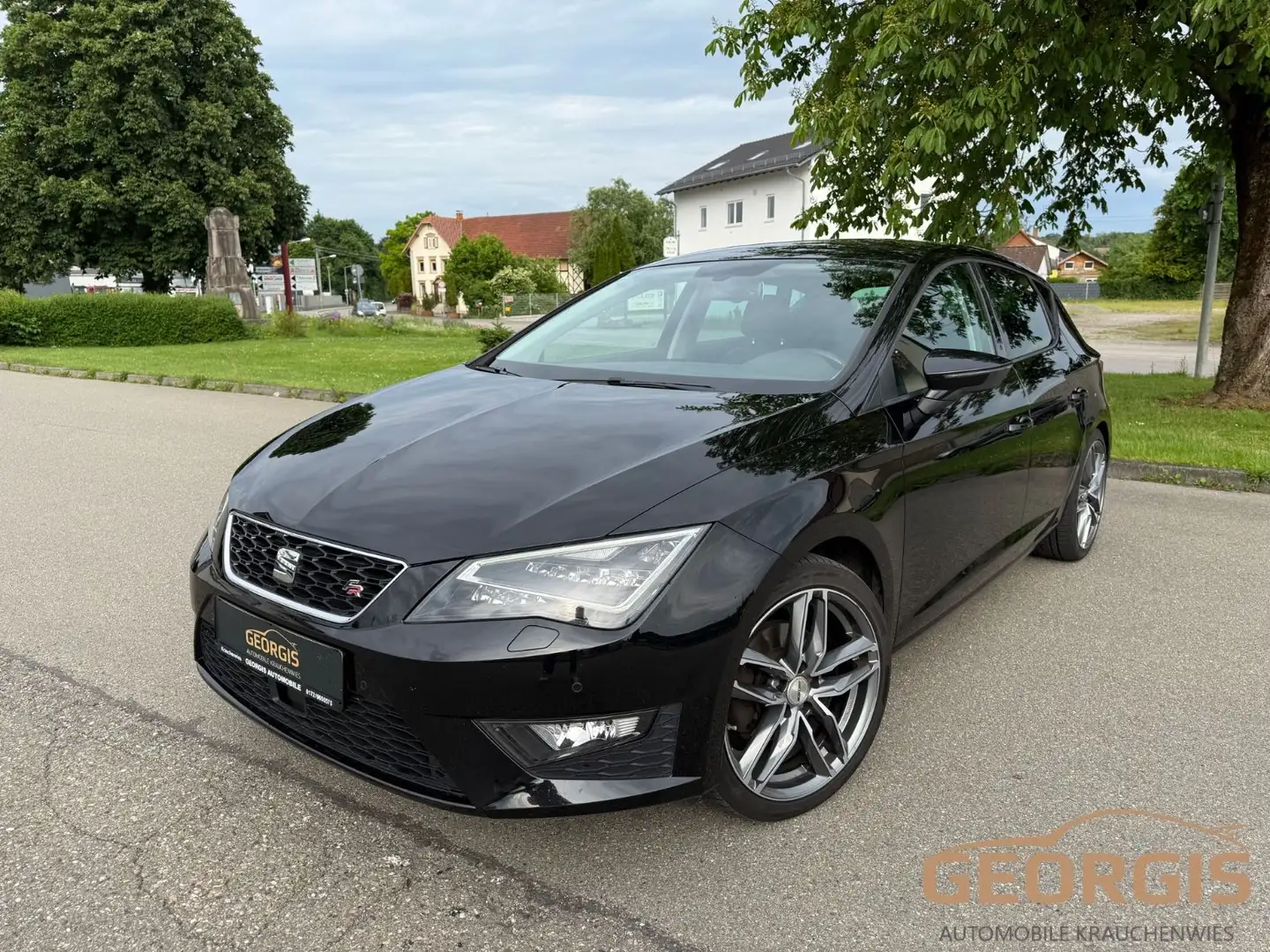 SEAT Leon FR 1.4 TSI DSG SHG ACC PDC NAVI Teilleder Noir - 1