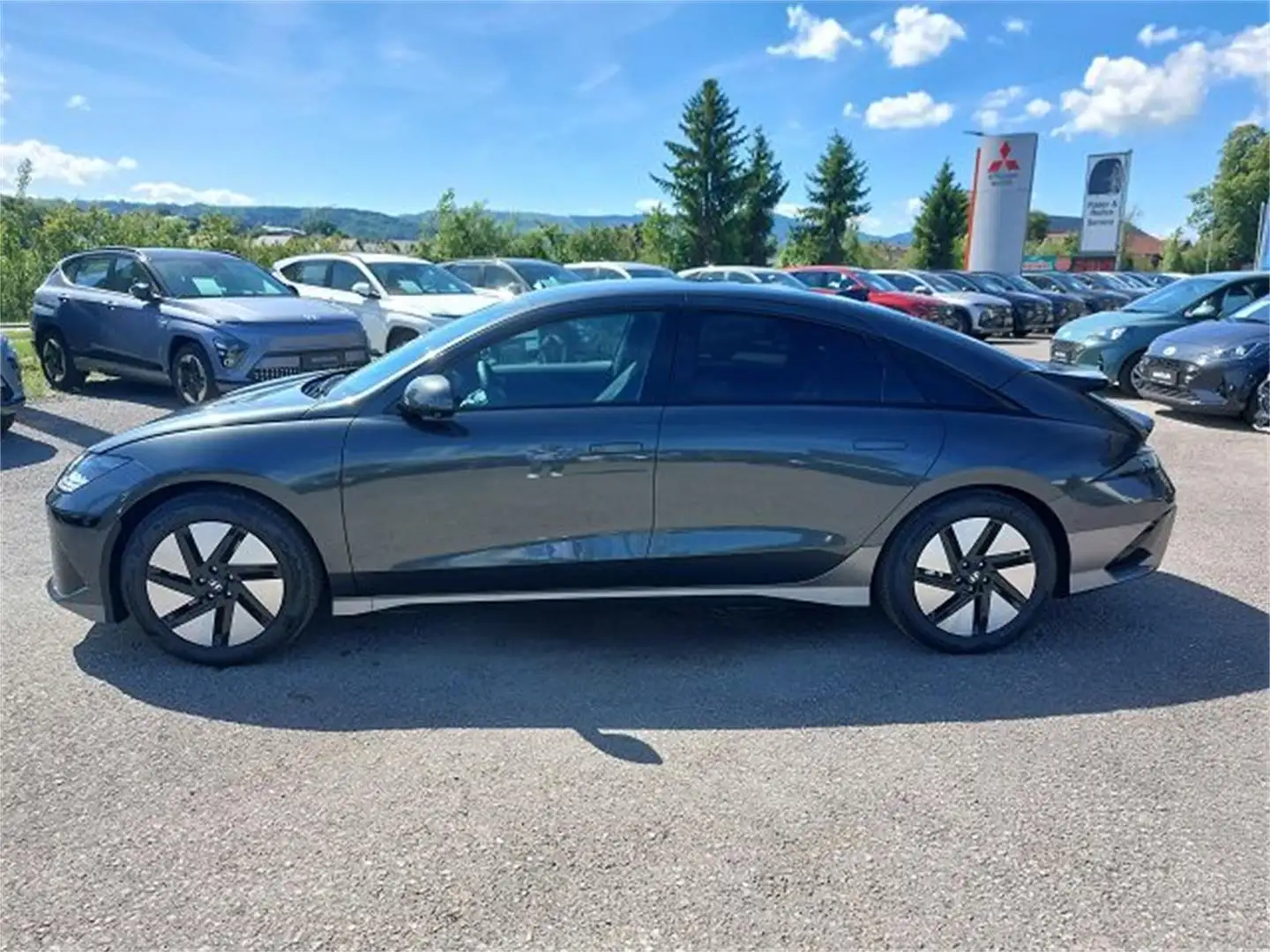 Hyundai IONIQ 6 PLUS LINE 77,4 kWh 4WD i65p3-P1-O4 Grau - 2