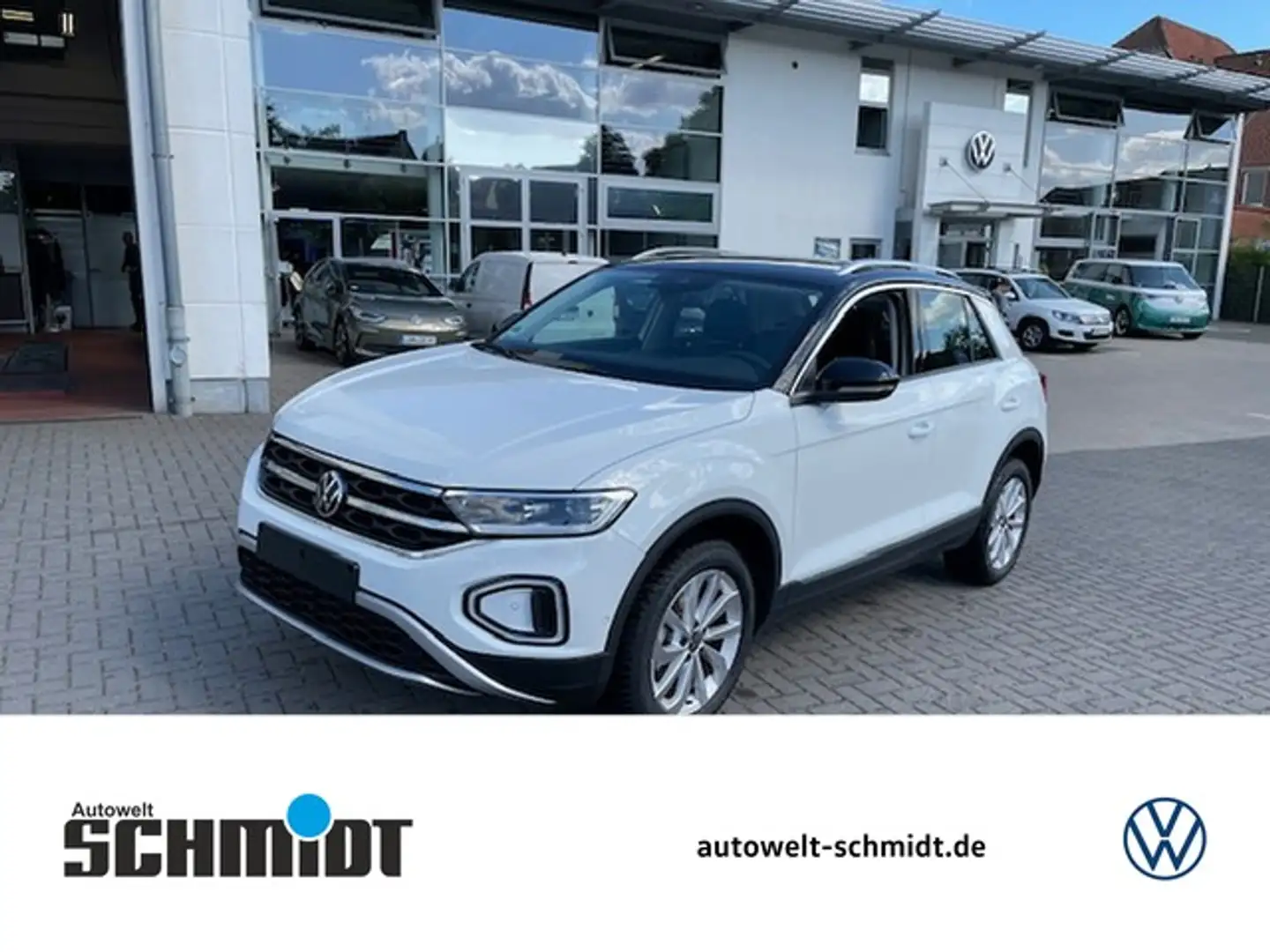 Volkswagen T-Roc 1.0TSi Style Standheiz. AHK R-Kamera ACC Navi 1... Weiß - 1