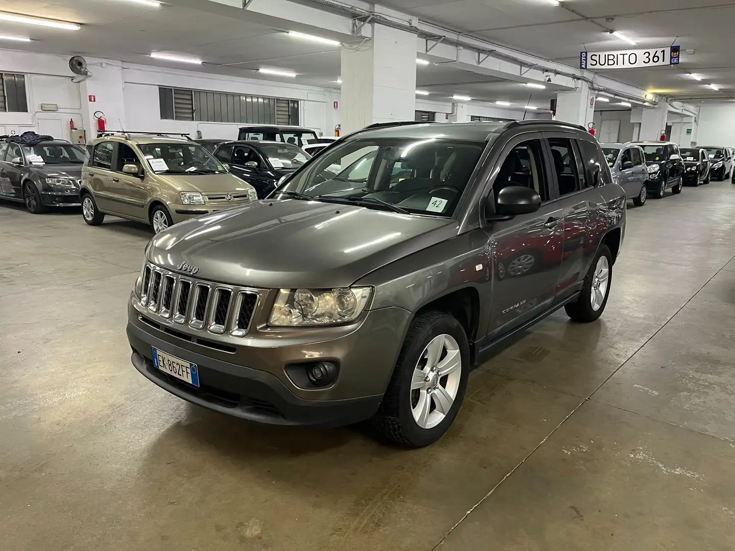 Jeep Compass 2.2 CRD Sport 4wd 163cv 4X4 Grigio - 1