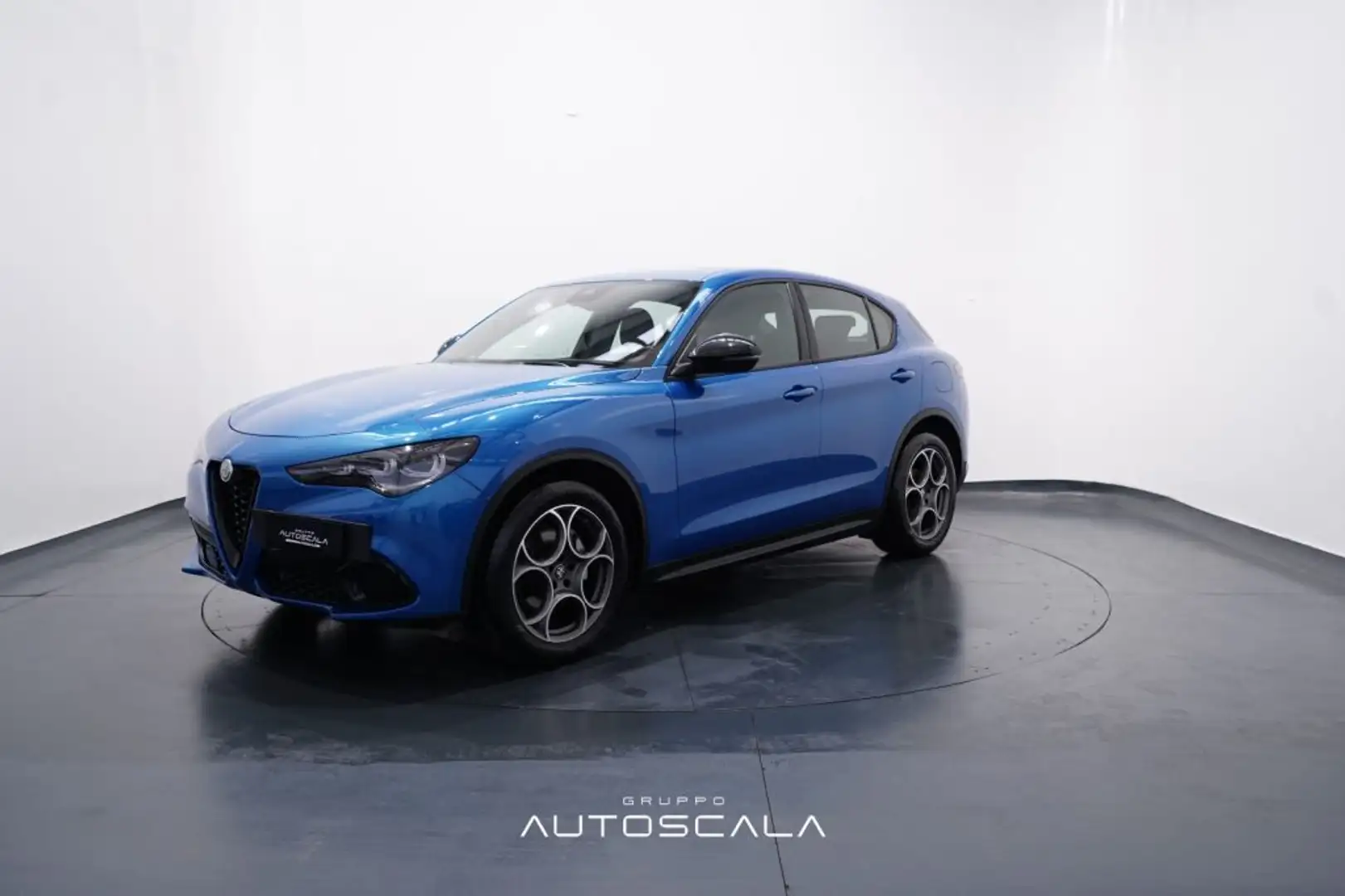 Alfa Romeo Stelvio 2.2 Turbodiesel 160 CV AT8 RWD Sprint Blu/Azzurro - 1