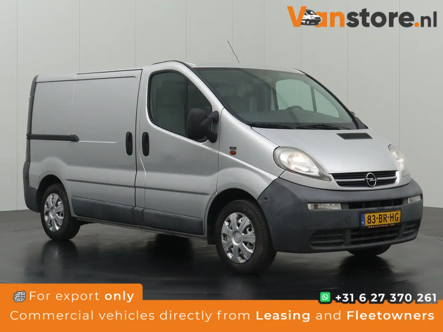 Opel Vivaro 1.9CDTI L1H1 | 3-Persoons | Trekhaak Zilver - 1