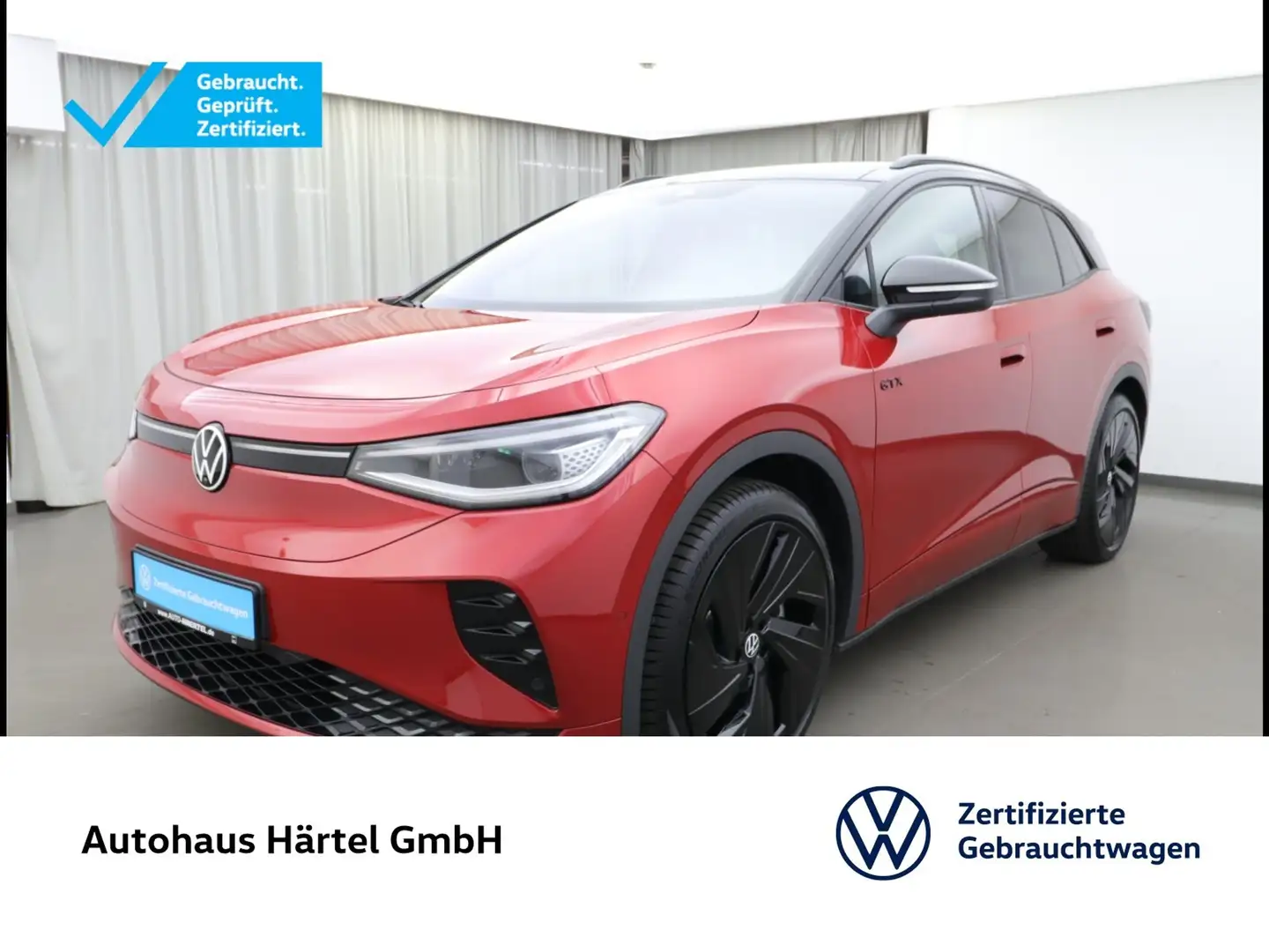 Volkswagen ID.4 GTX 4MOTION 77 KWH AUTOMATIK Sportpaket Navi Rot - 1