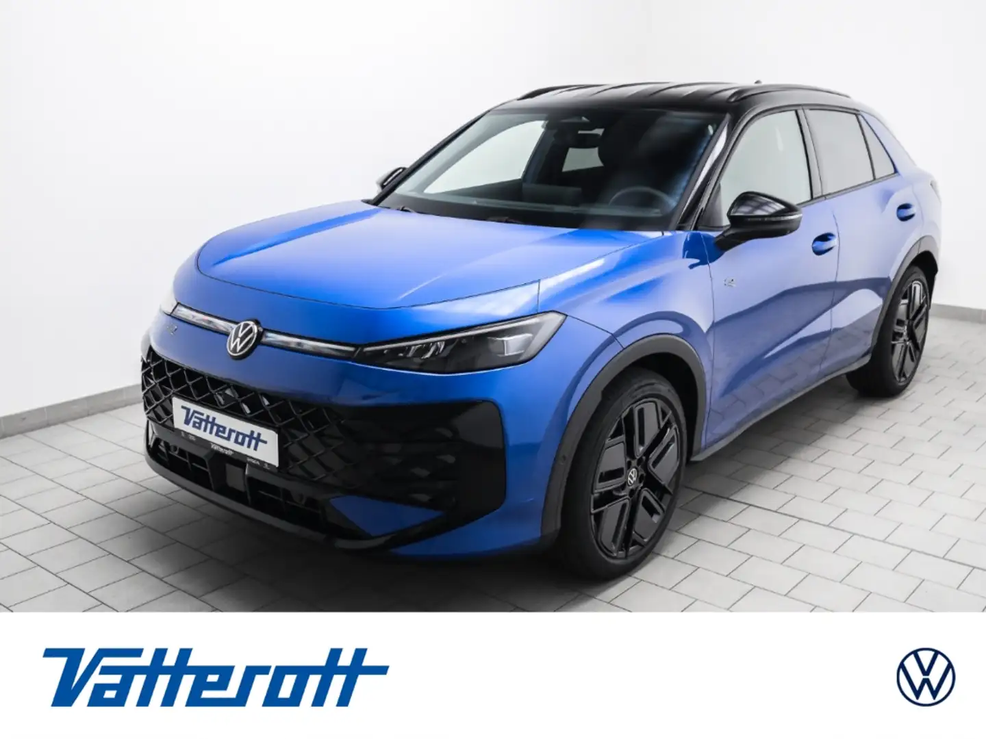 Volkswagen T-Roc 1.5 eTSI R-Line Navi Kamera IQ.Light Blau - 1