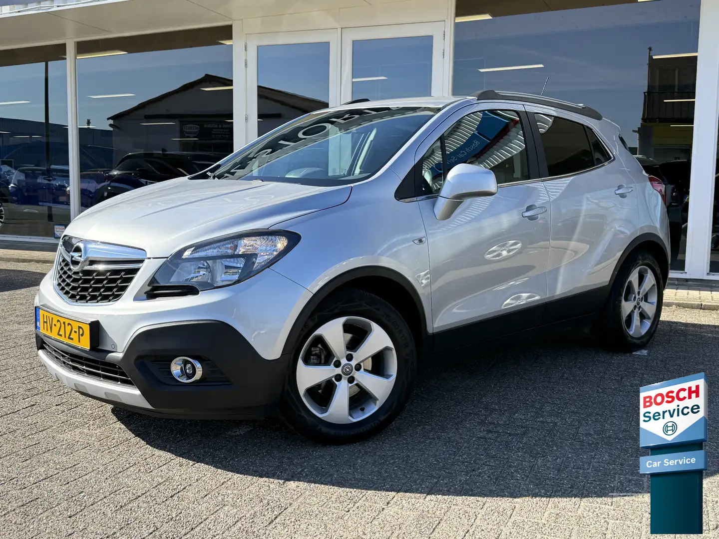 Opel Mokka 1.4 T Cosmo | Leder | Sportstoelen | Navi | DAB | Grijs - 1