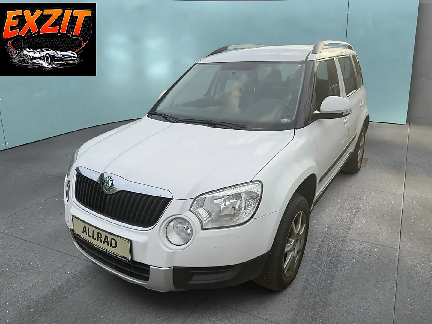 Skoda Yeti 4x4 Active 2,0 TDI CR DPF Weiß - 1