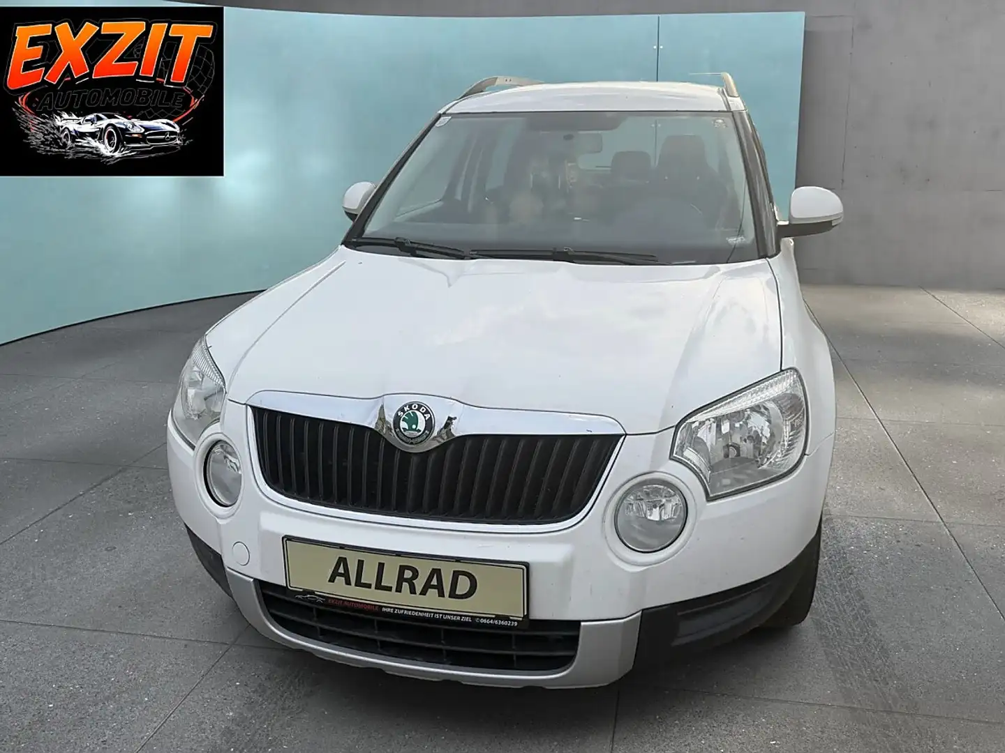 Skoda Yeti 4x4 Active 2,0 TDI CR DPF Weiß - 2