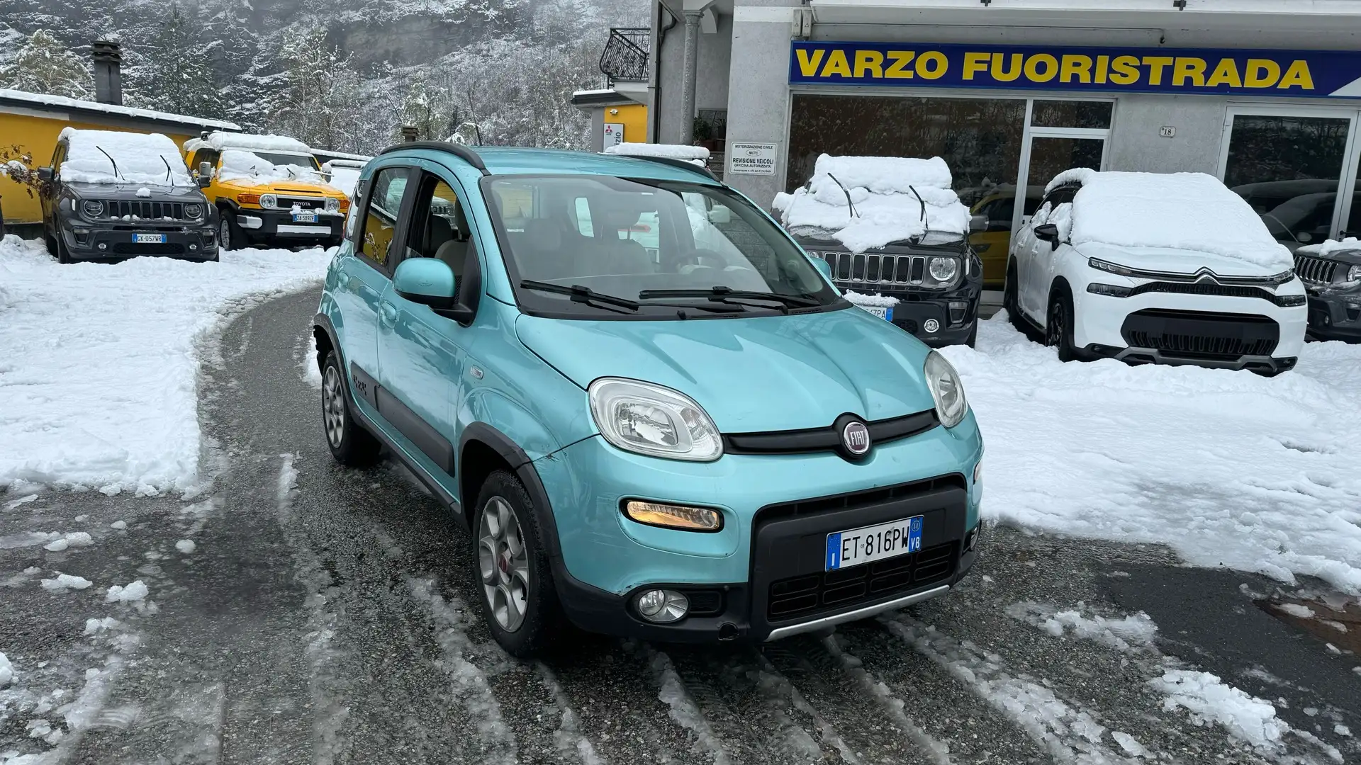Fiat Panda 1.3 mjt 16v Lounge 75cv 4x4 Verde - 1